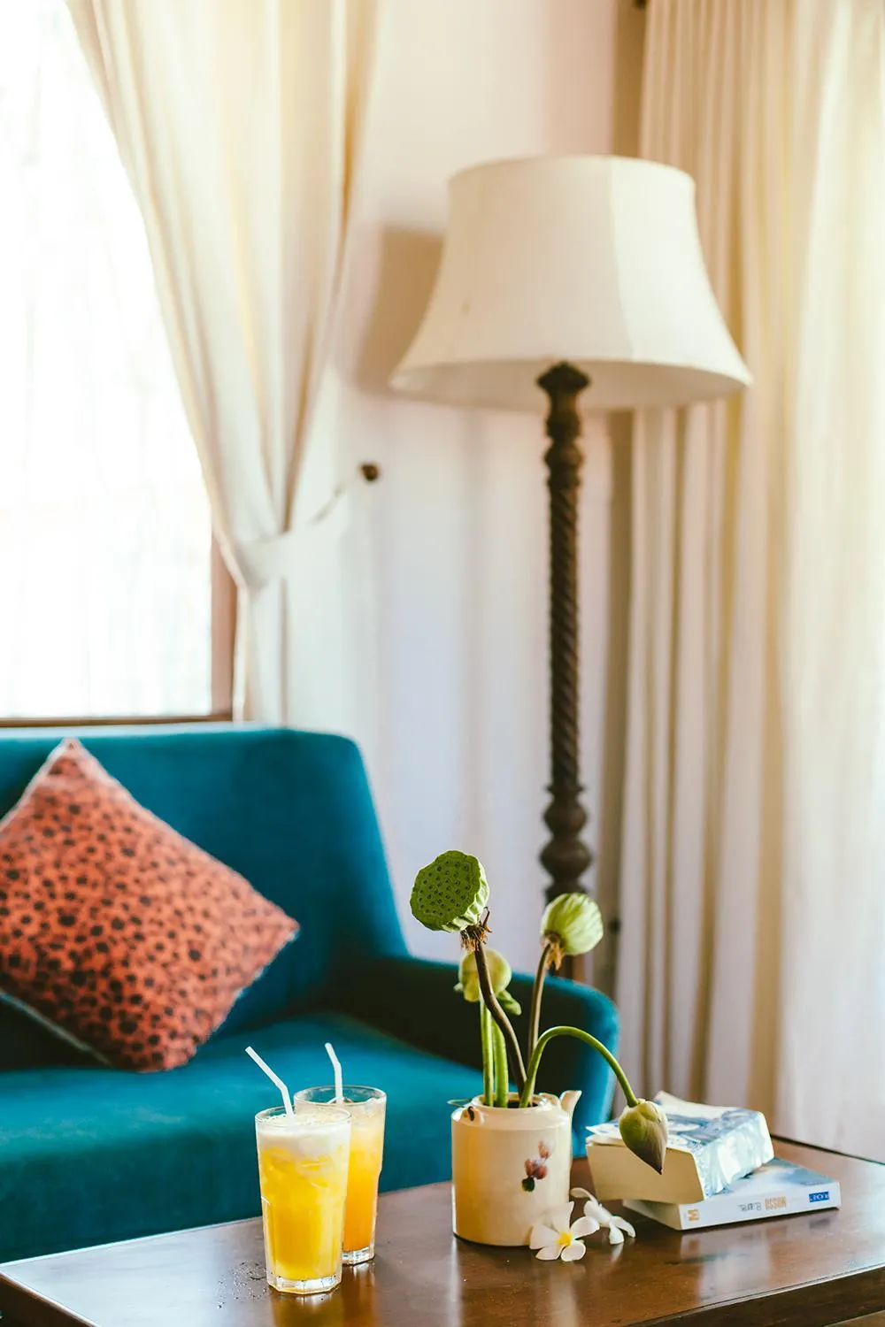 Living room in Thanh Kieu Beach Resort