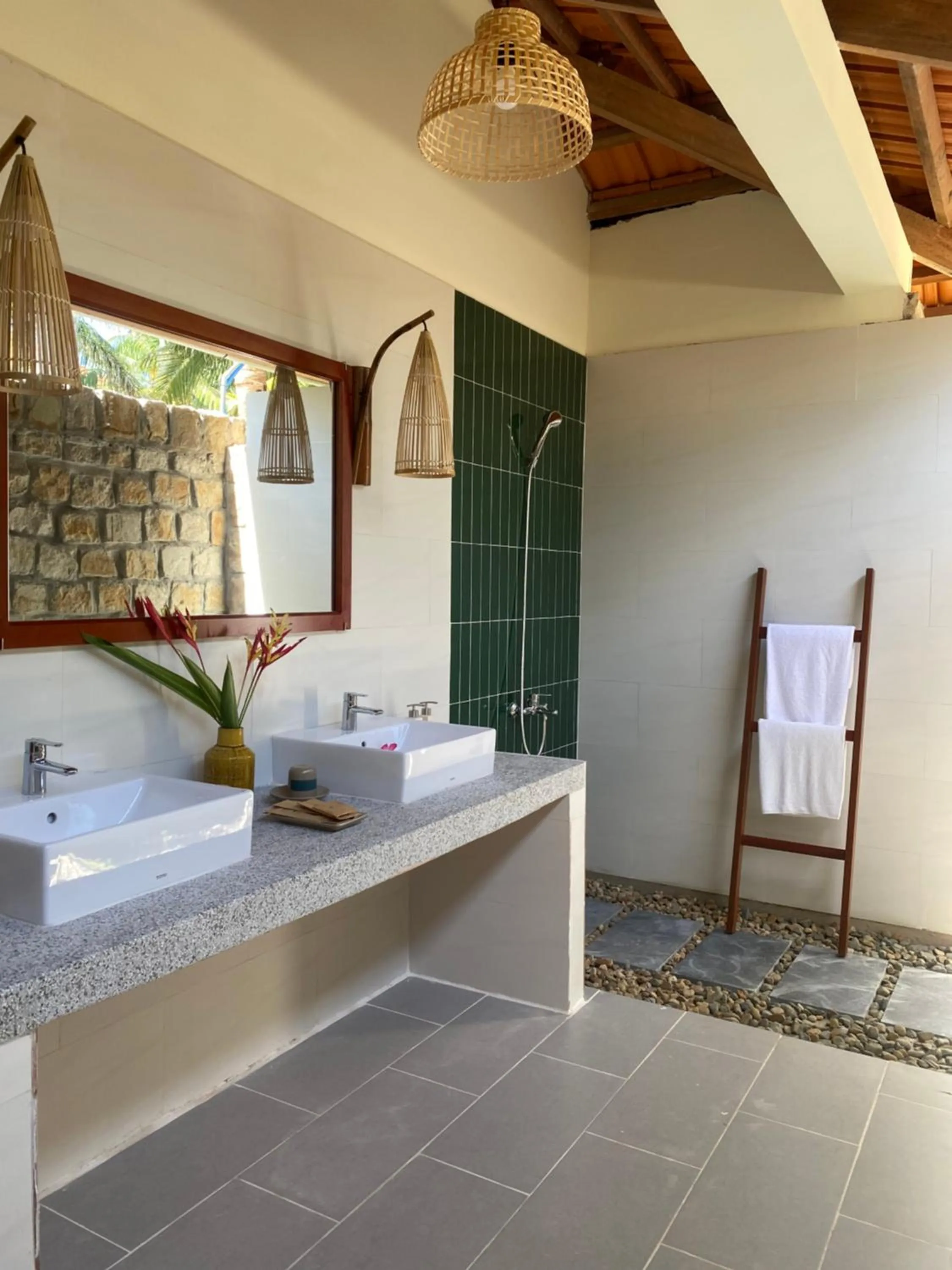 Bed in Thanh Kieu Beach Resort