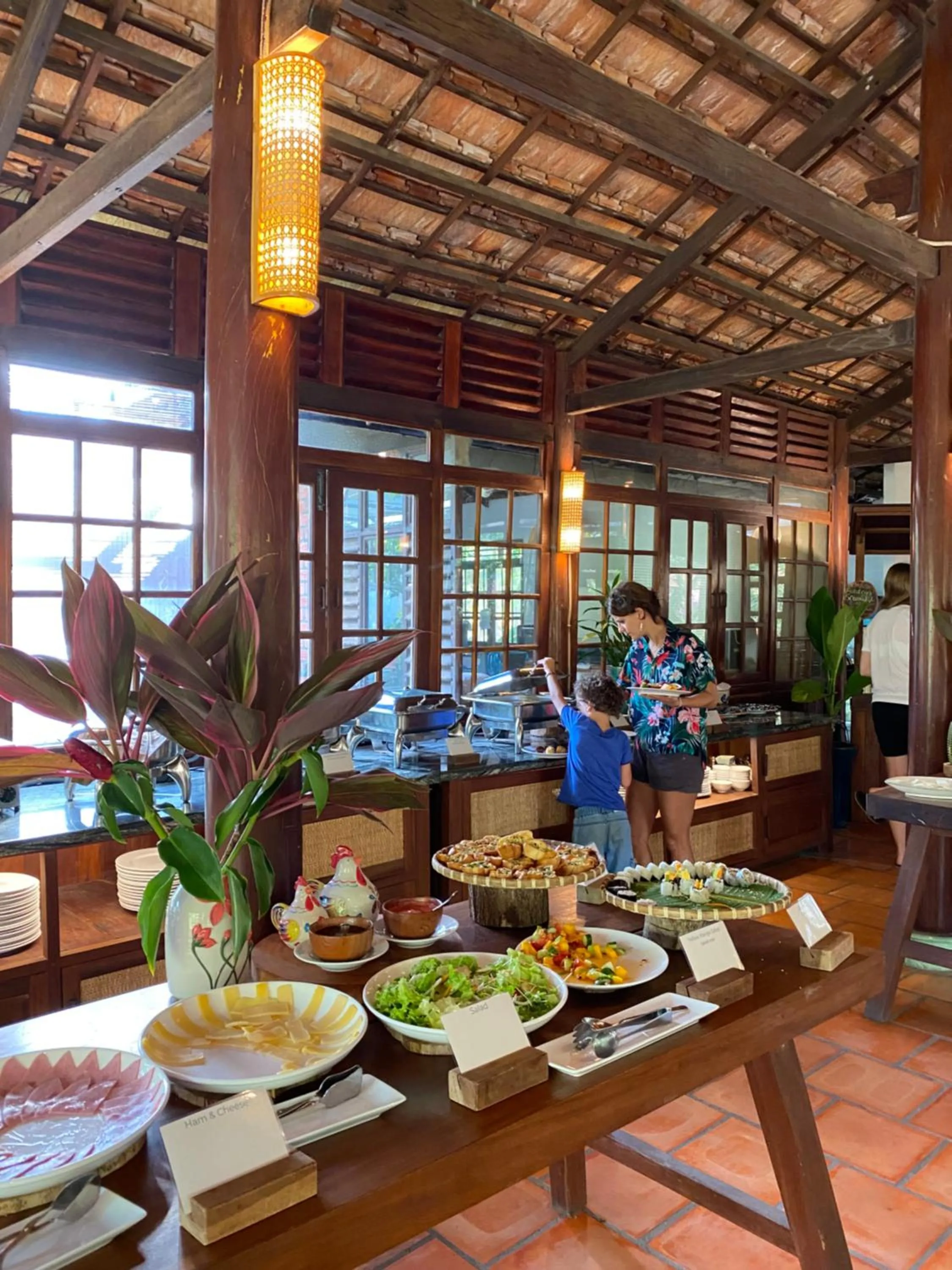 Breakfast in Thanh Kieu Beach Resort