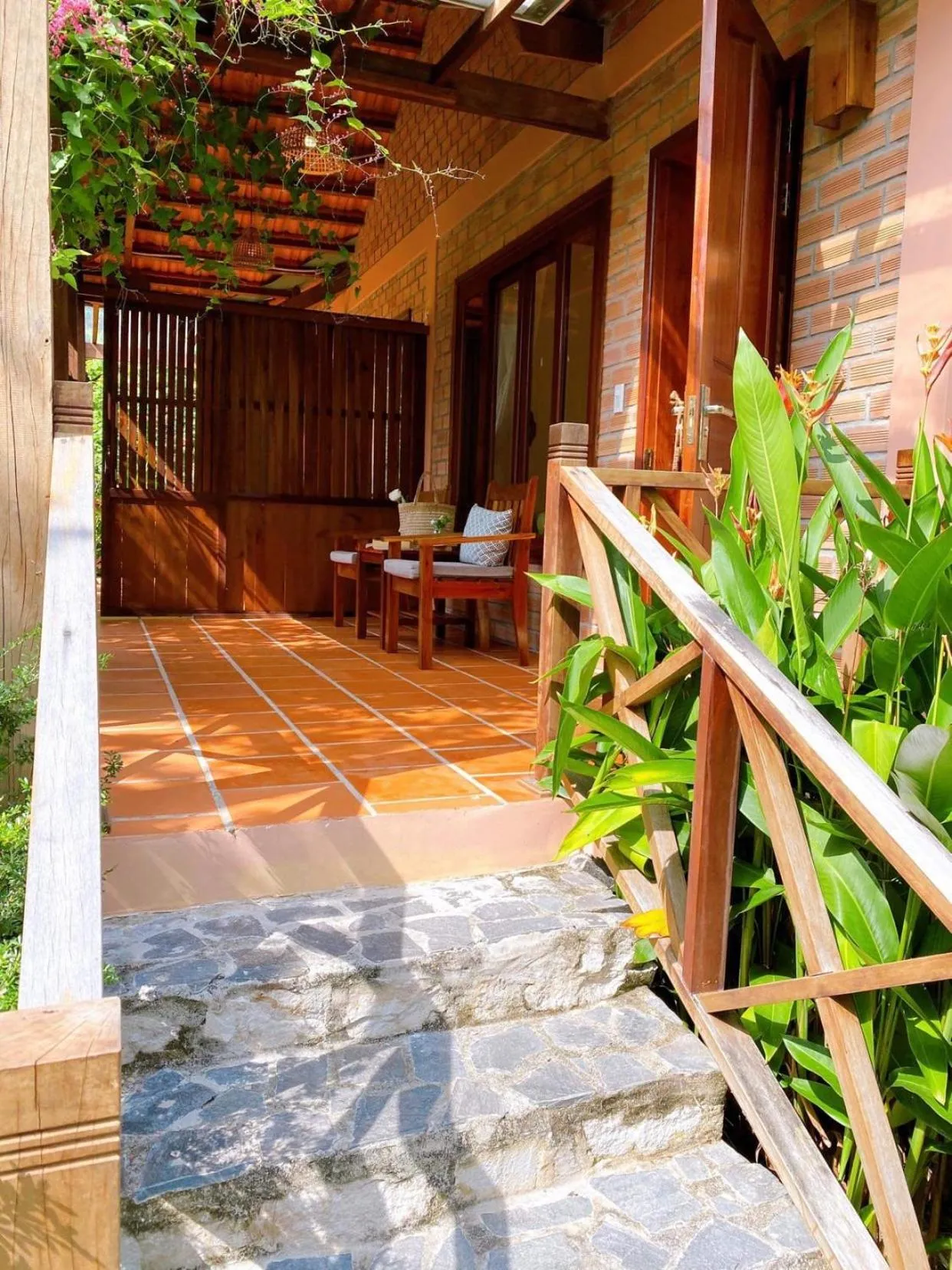 Patio in Thanh Kieu Beach Resort