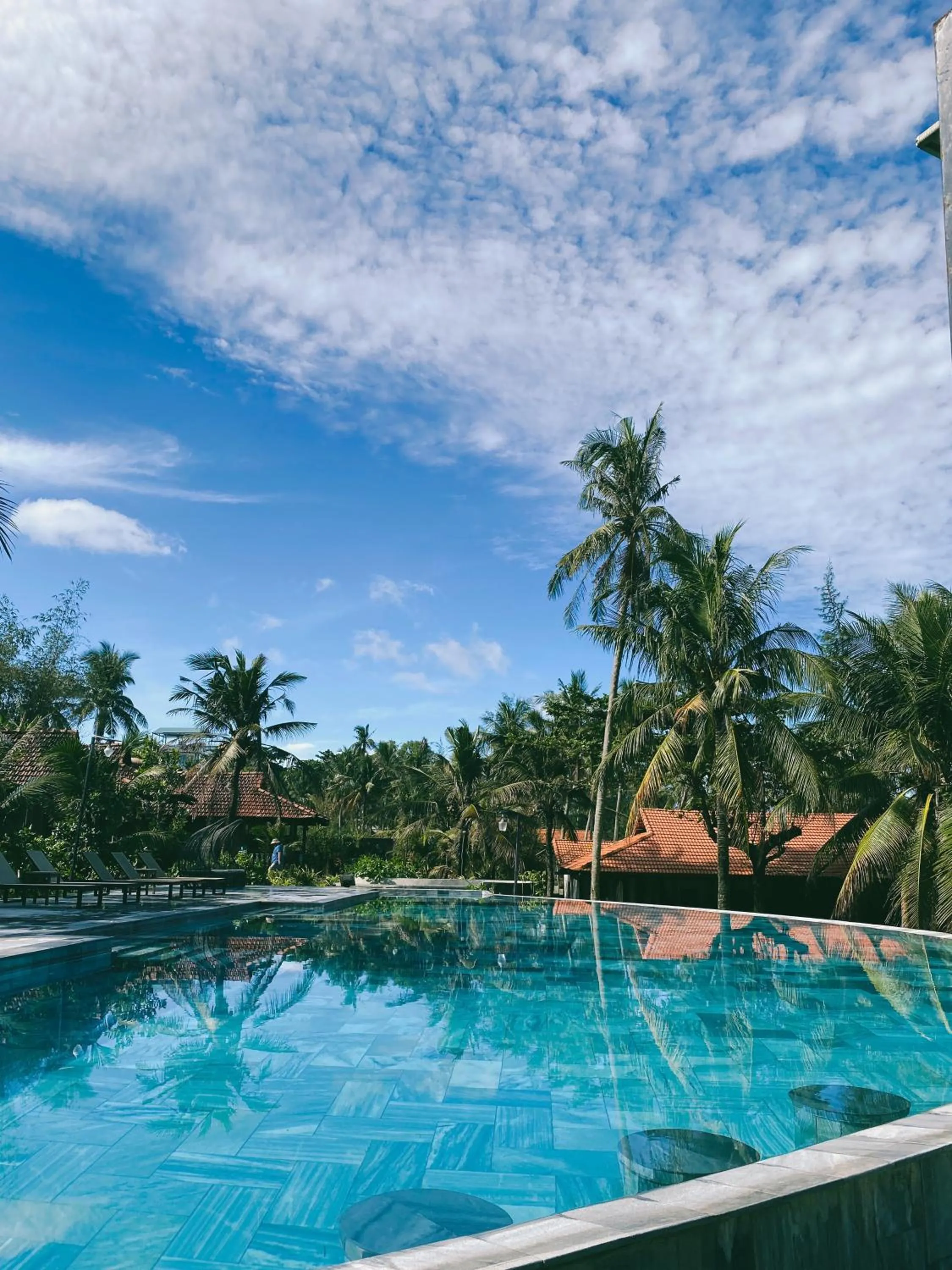 Swimming pool in Thanh Kieu Beach Resort