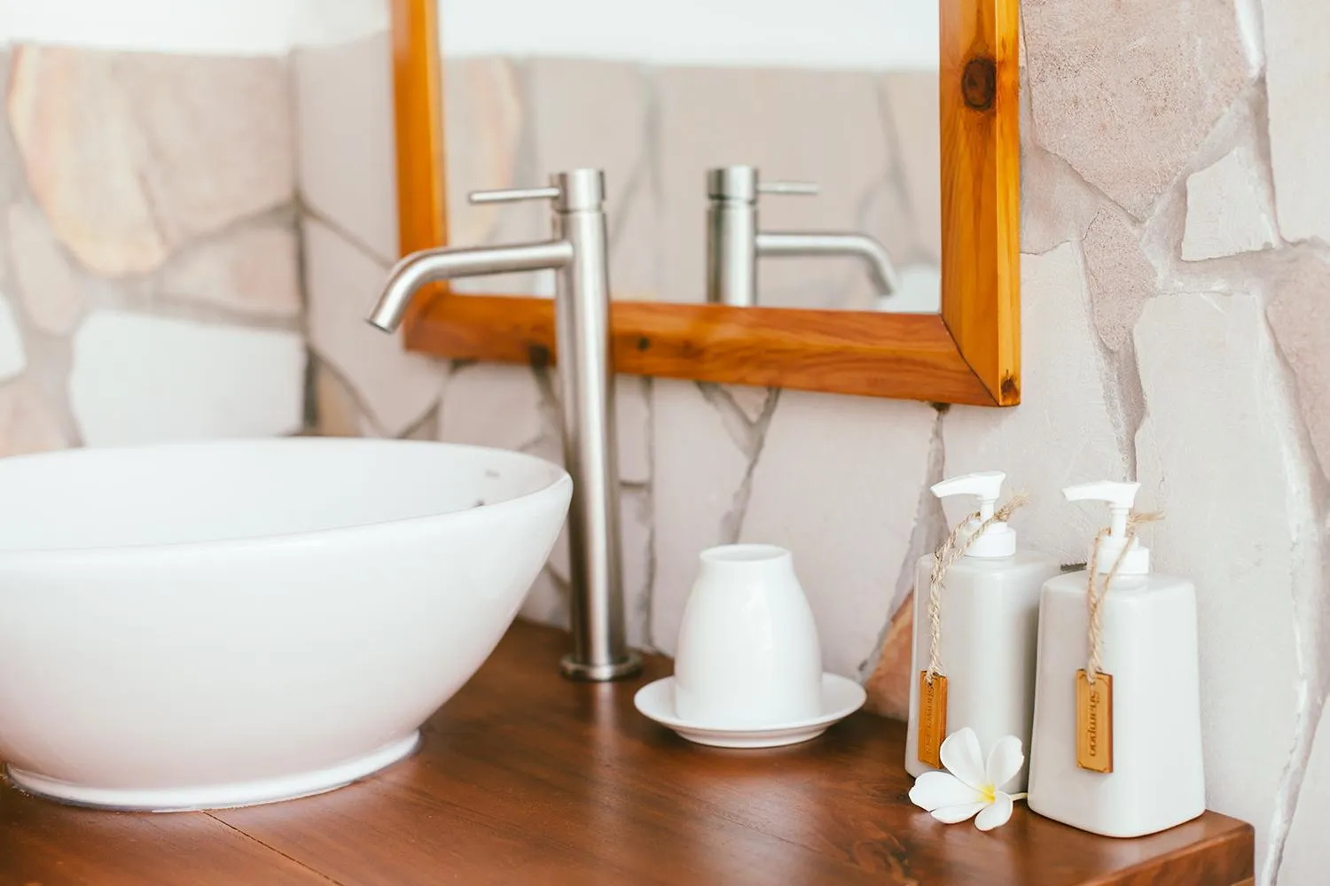 Bathroom in Thanh Kieu Beach Resort