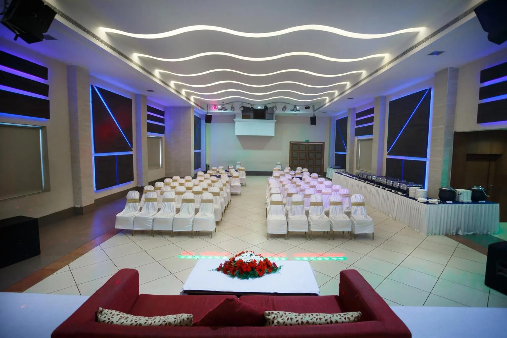 Seating area in Hotel Elite Palazzo