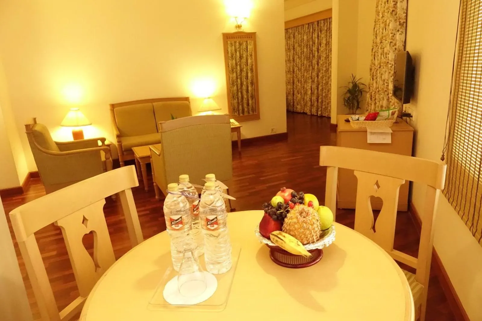 Dining area in Abad Atrium