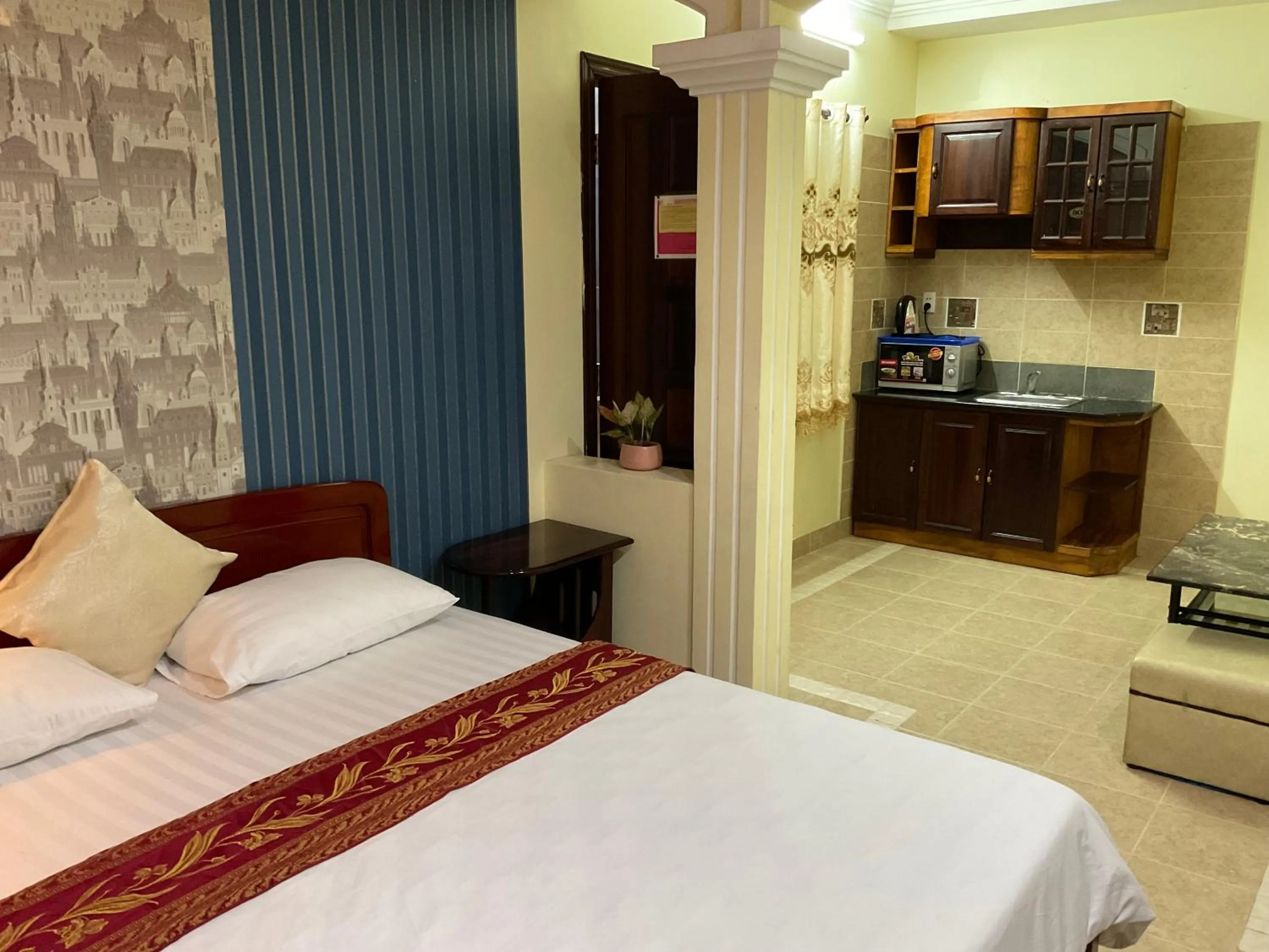 Bed in Khách sạn Minh Châu - Hòa Hưng