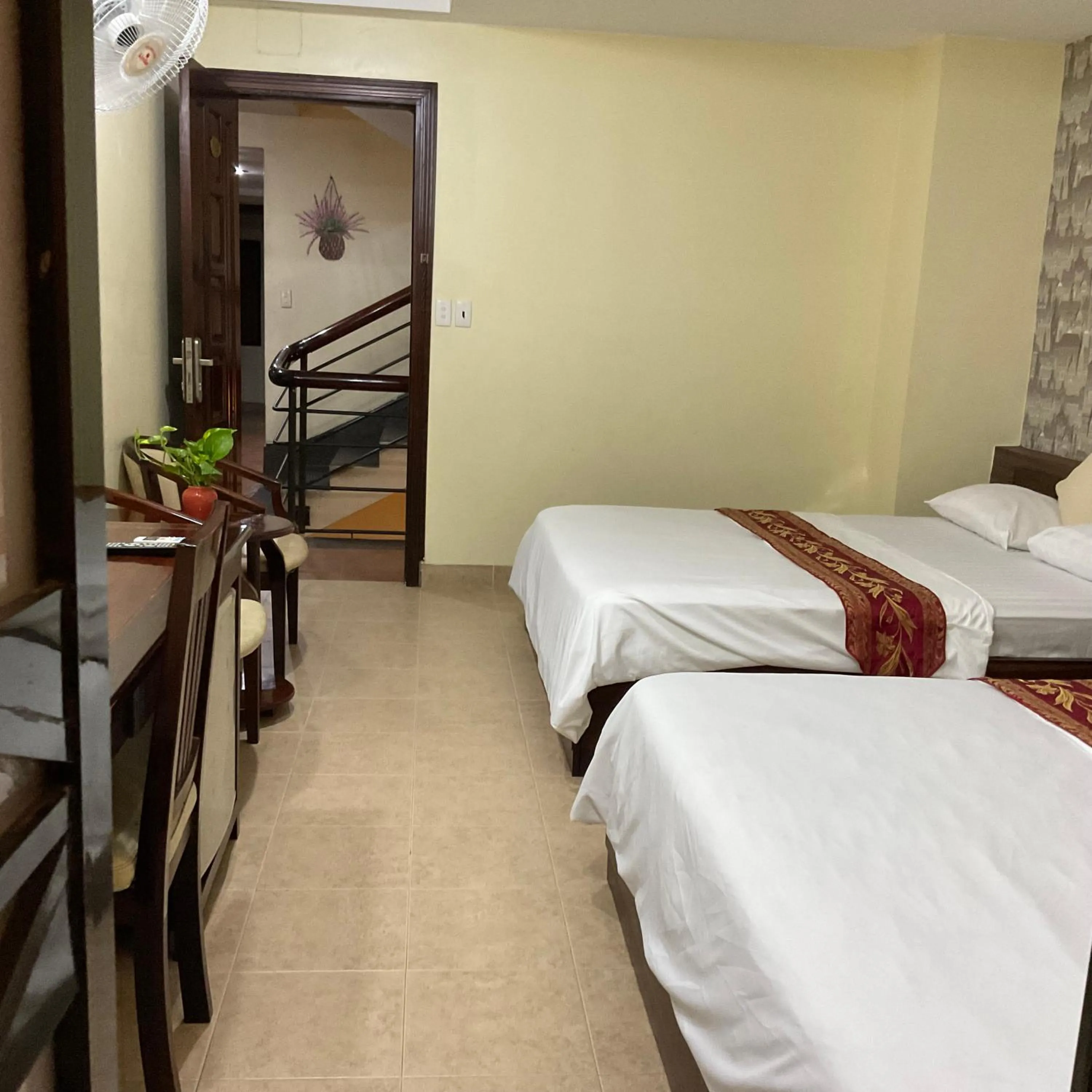 Bed in Khách sạn Minh Châu - Hòa Hưng