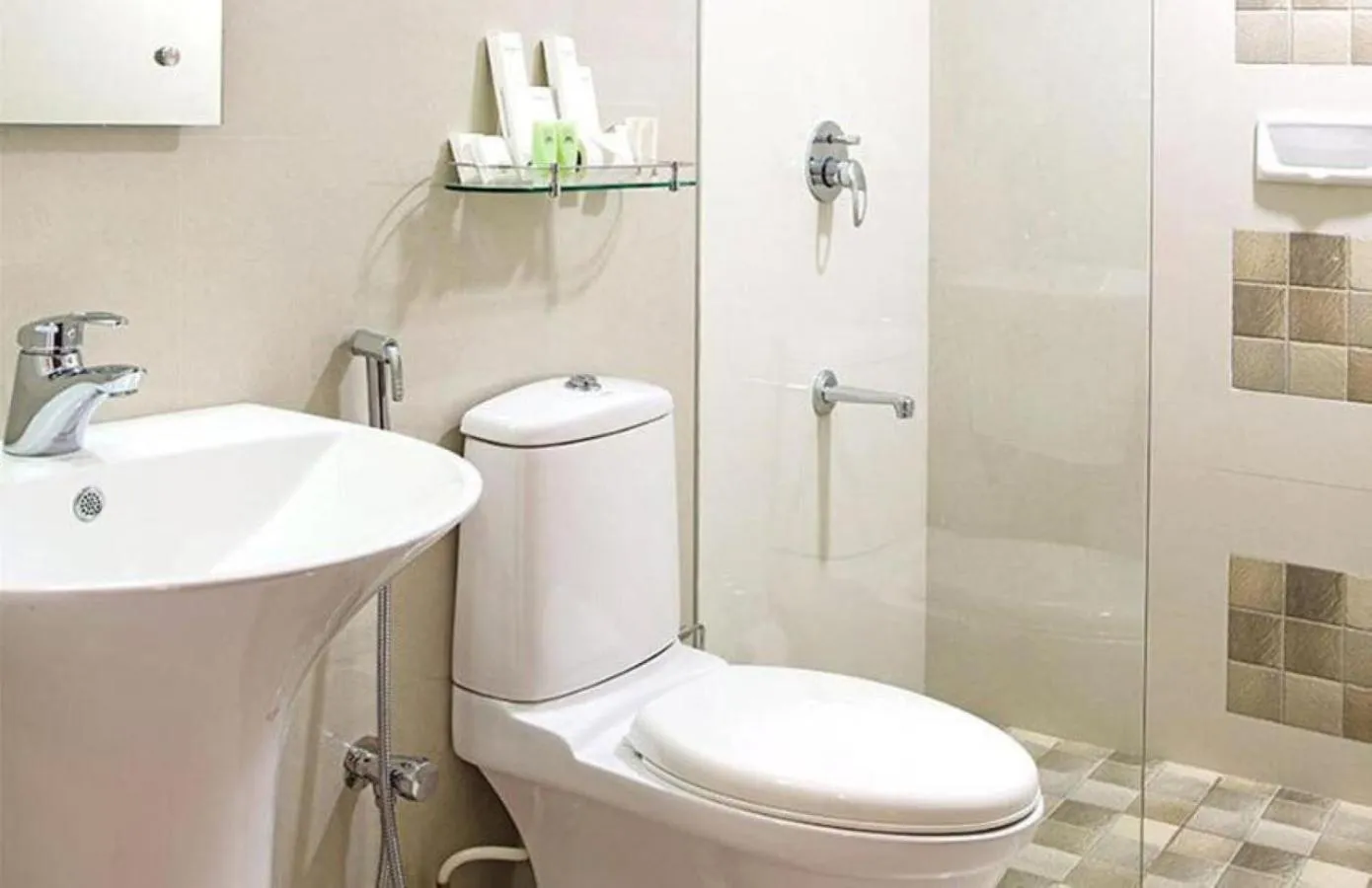 Bathroom in Abad Copper Castle Resort