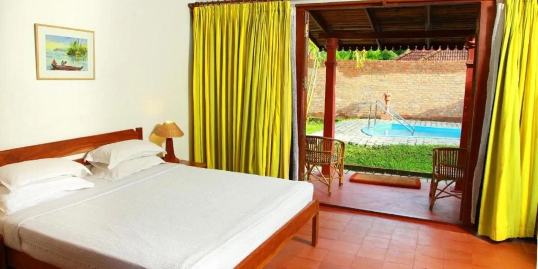 Bedroom, Bed in Abad Whispering Palms