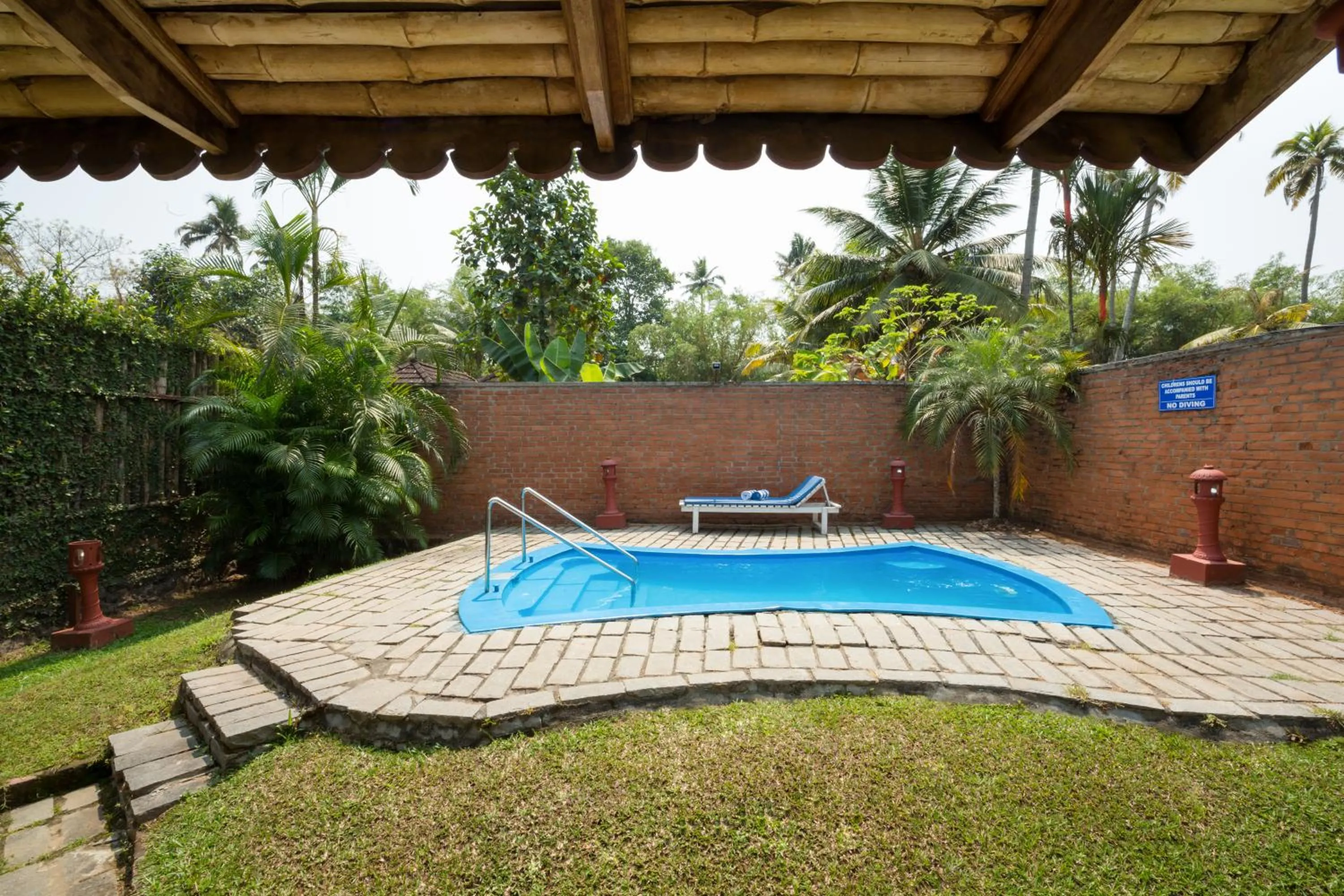 Pool view in Abad Whispering Palms