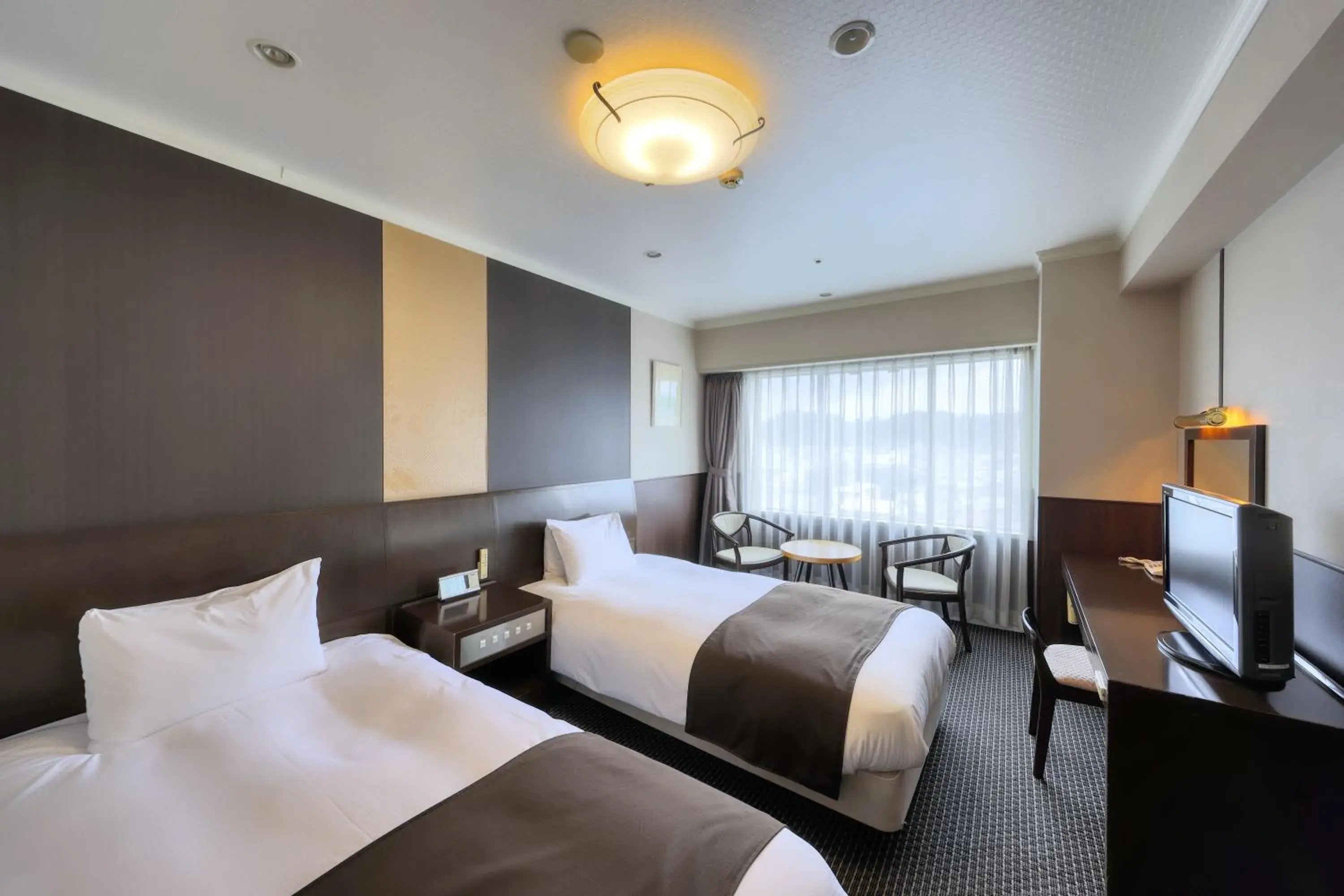 Standard Twin Room in Hida Takayama Onsen Hida Hotel Plaza Standard Twin Room in Hida Takayama Onsen Hida Hotel Plaza