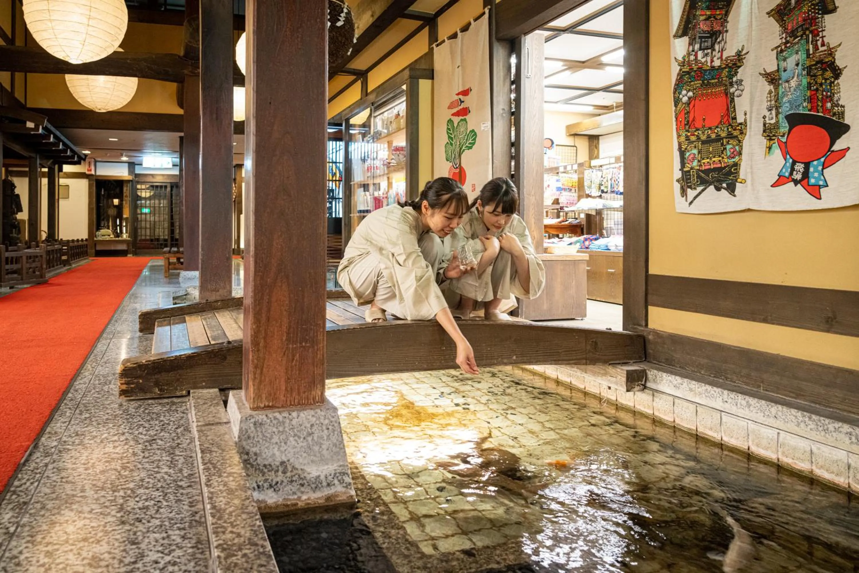 Area and facilities in Hida Takayama Onsen Hida Hotel Plaza