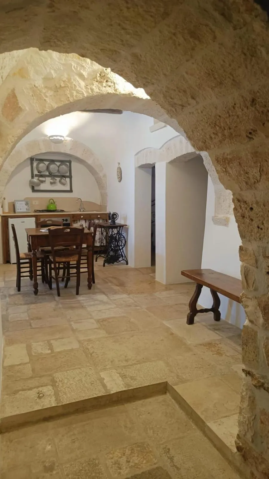 Dining area in Trulli Soave