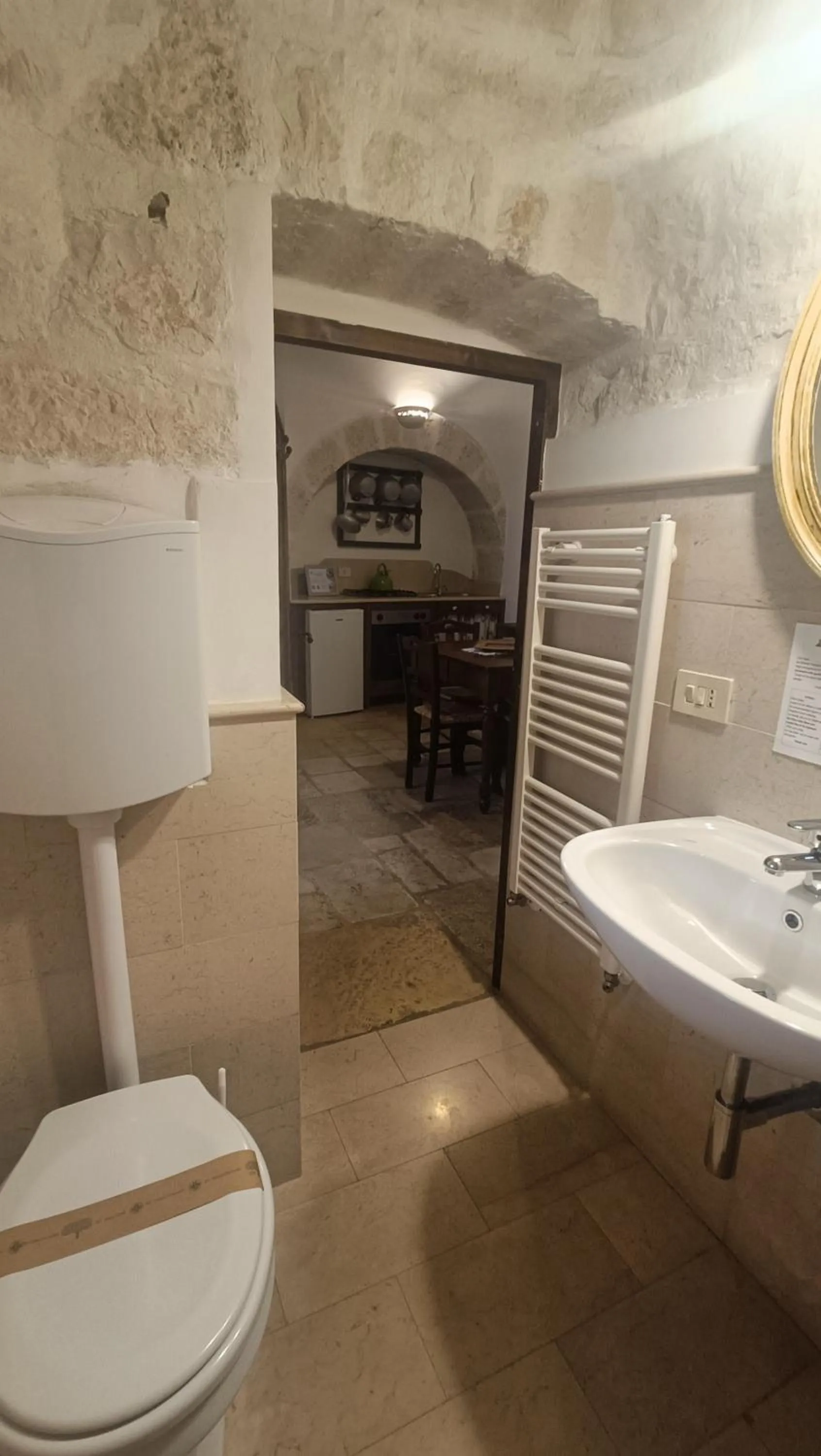 Bathroom in Trulli Soave