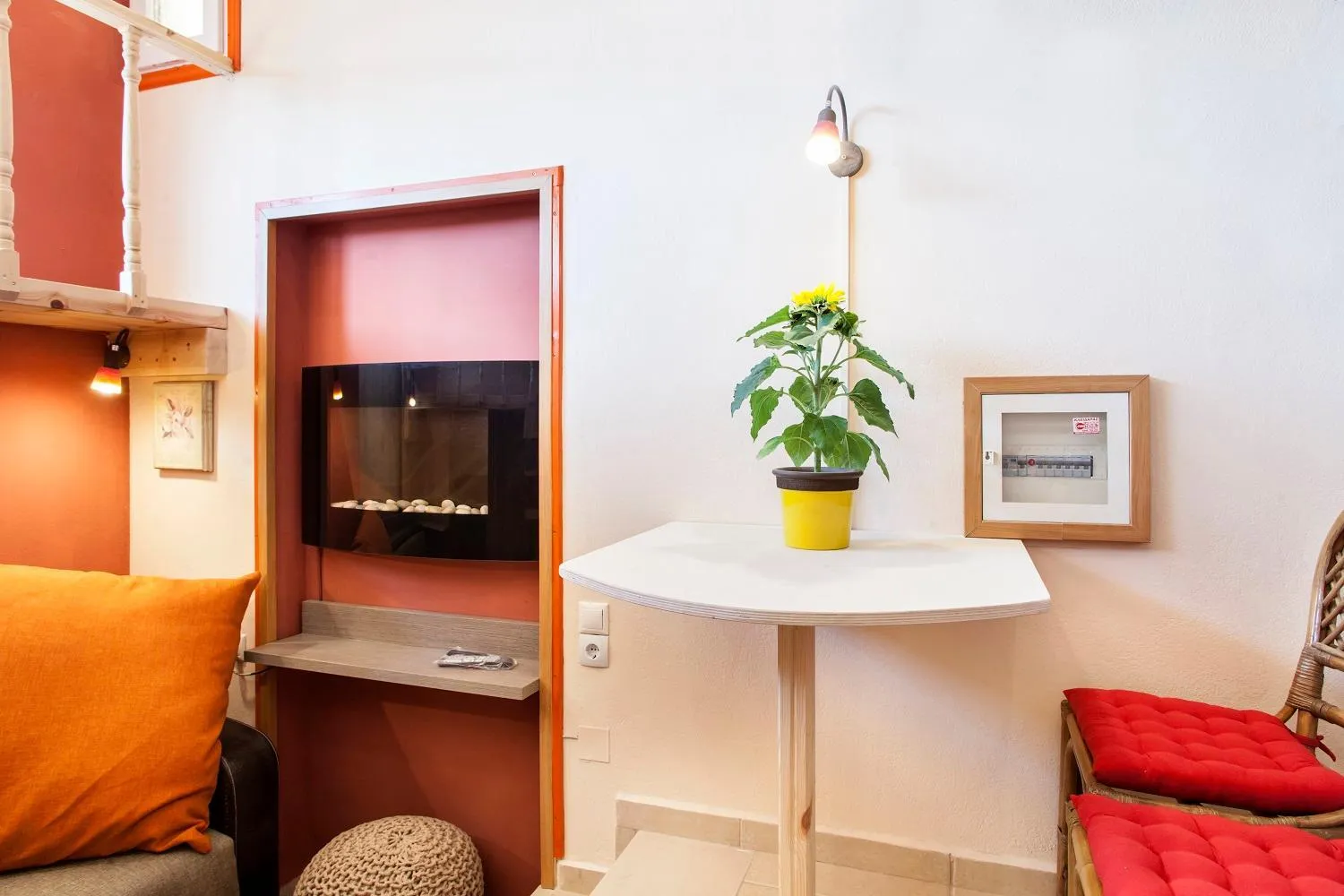 Seating area in Estate Kares