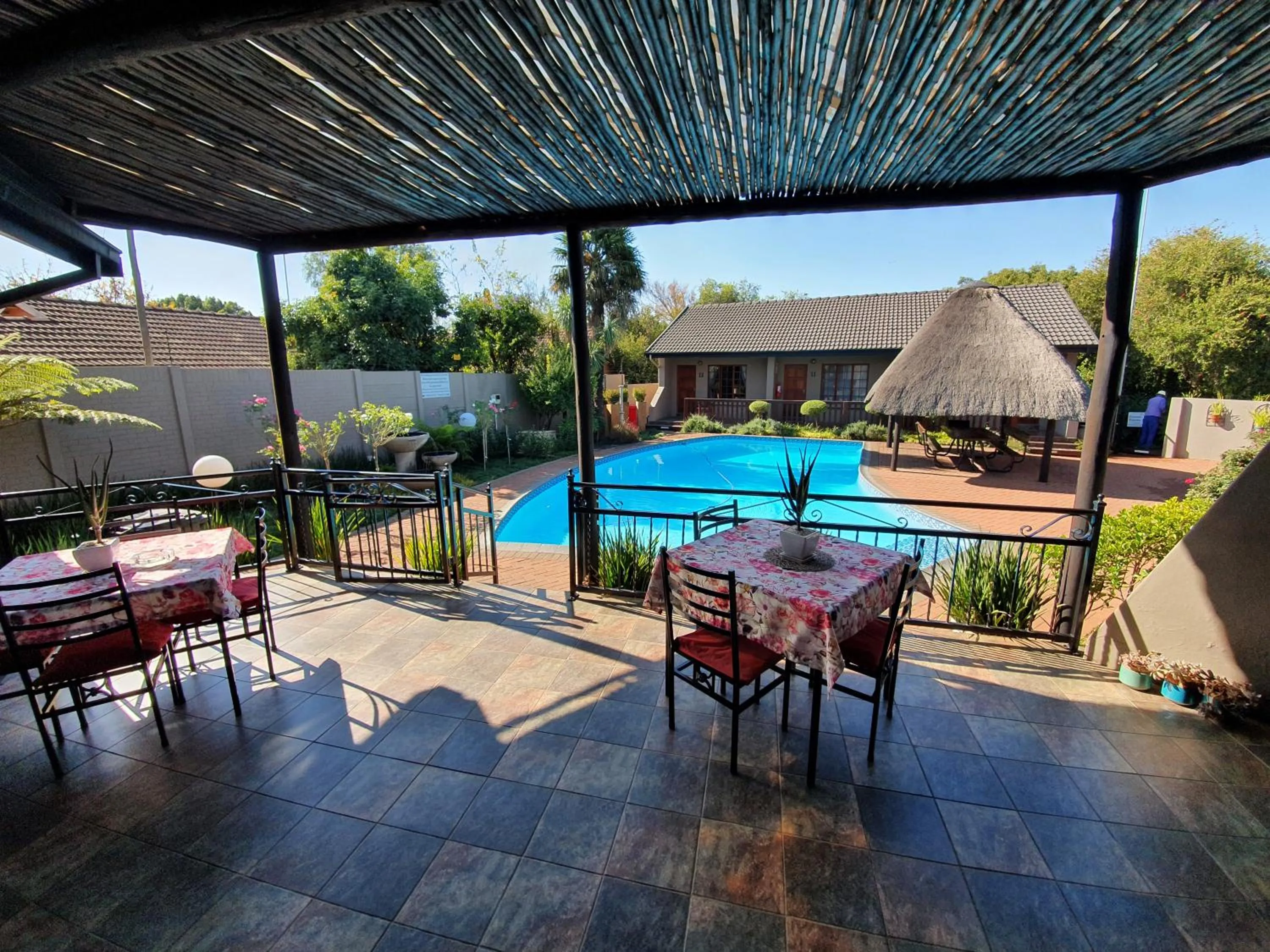 Swimming pool in Diamond Rose Guest House