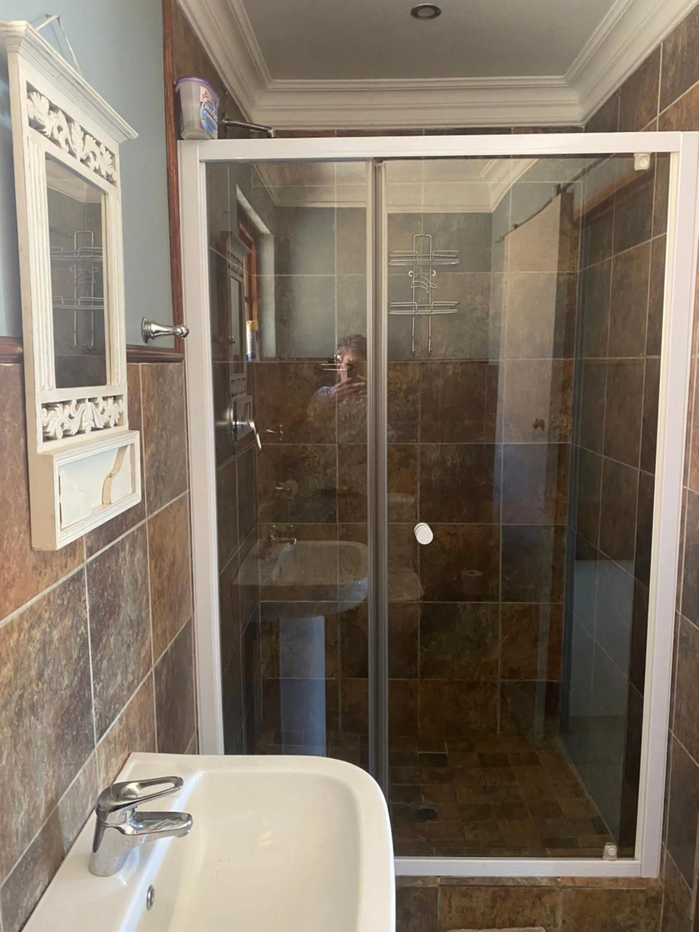 Shower in Diamond Rose Guest House