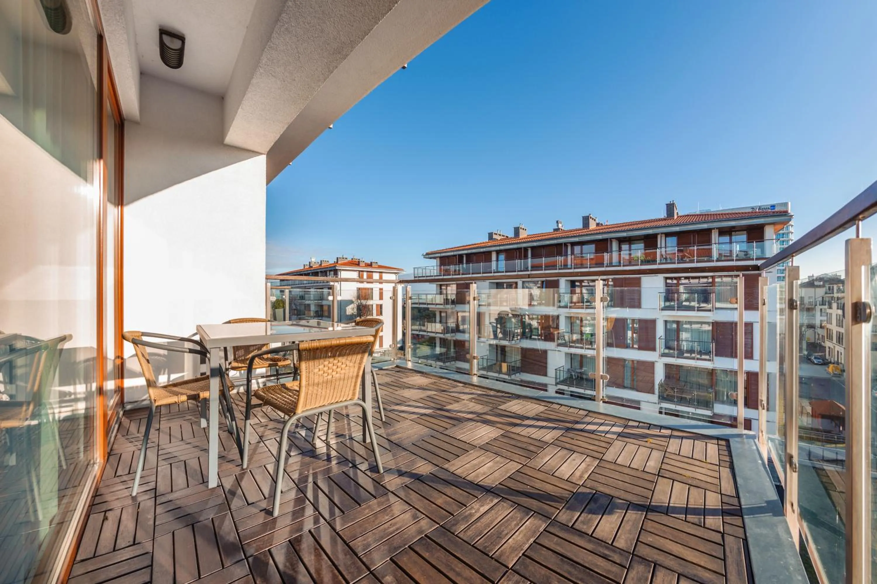 Balcony/Terrace in Plaża I, Sun & Snow