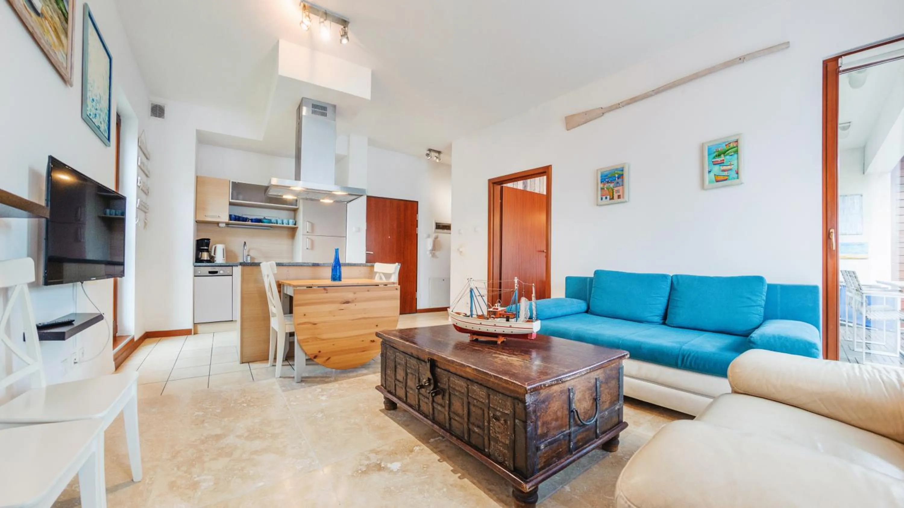 Living room in Plaża I, Sun & Snow