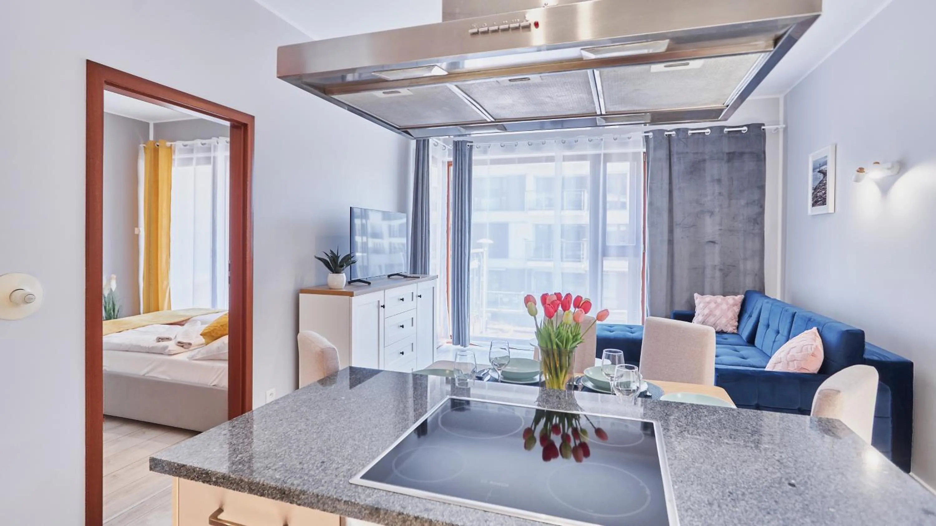 Kitchen or kitchenette in Plaża I, Sun & Snow