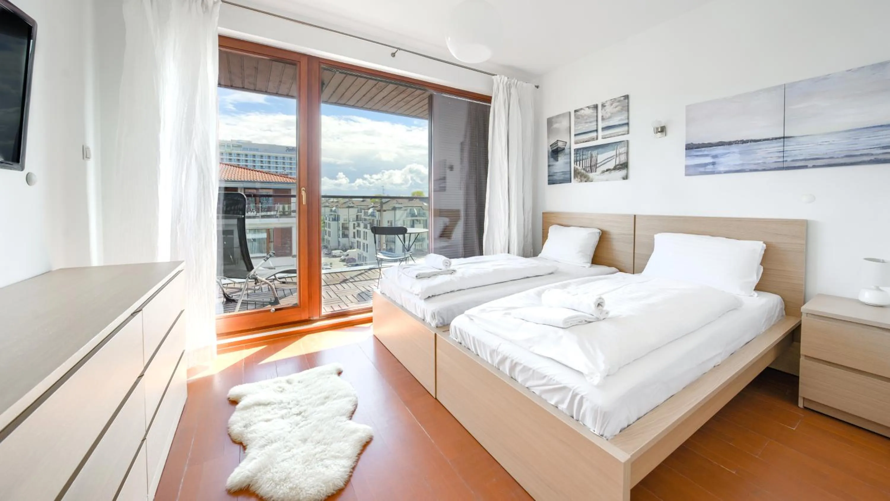 Bed in Plaża I, Sun & Snow