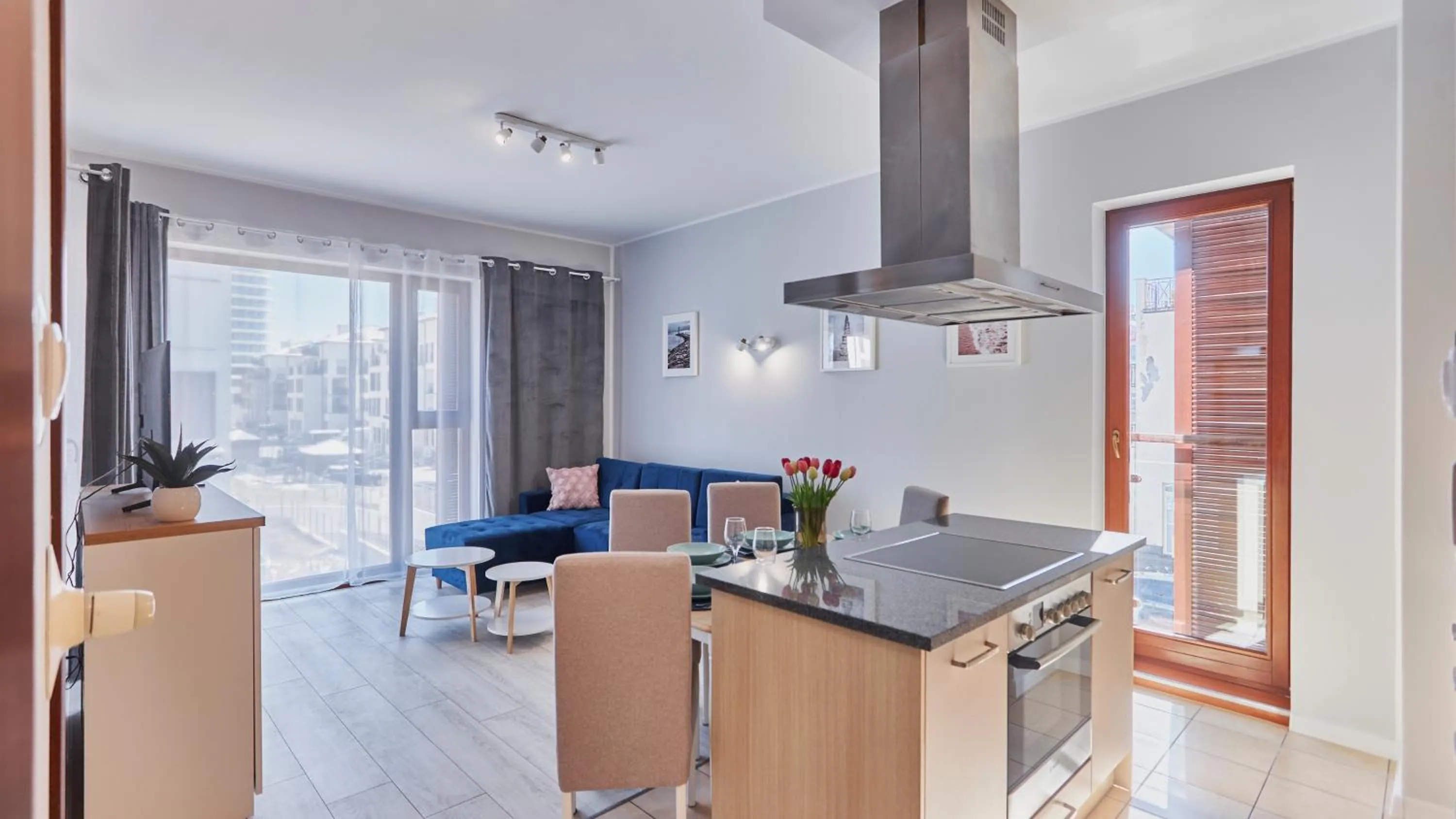 Kitchen or kitchenette in Plaża I, Sun & Snow