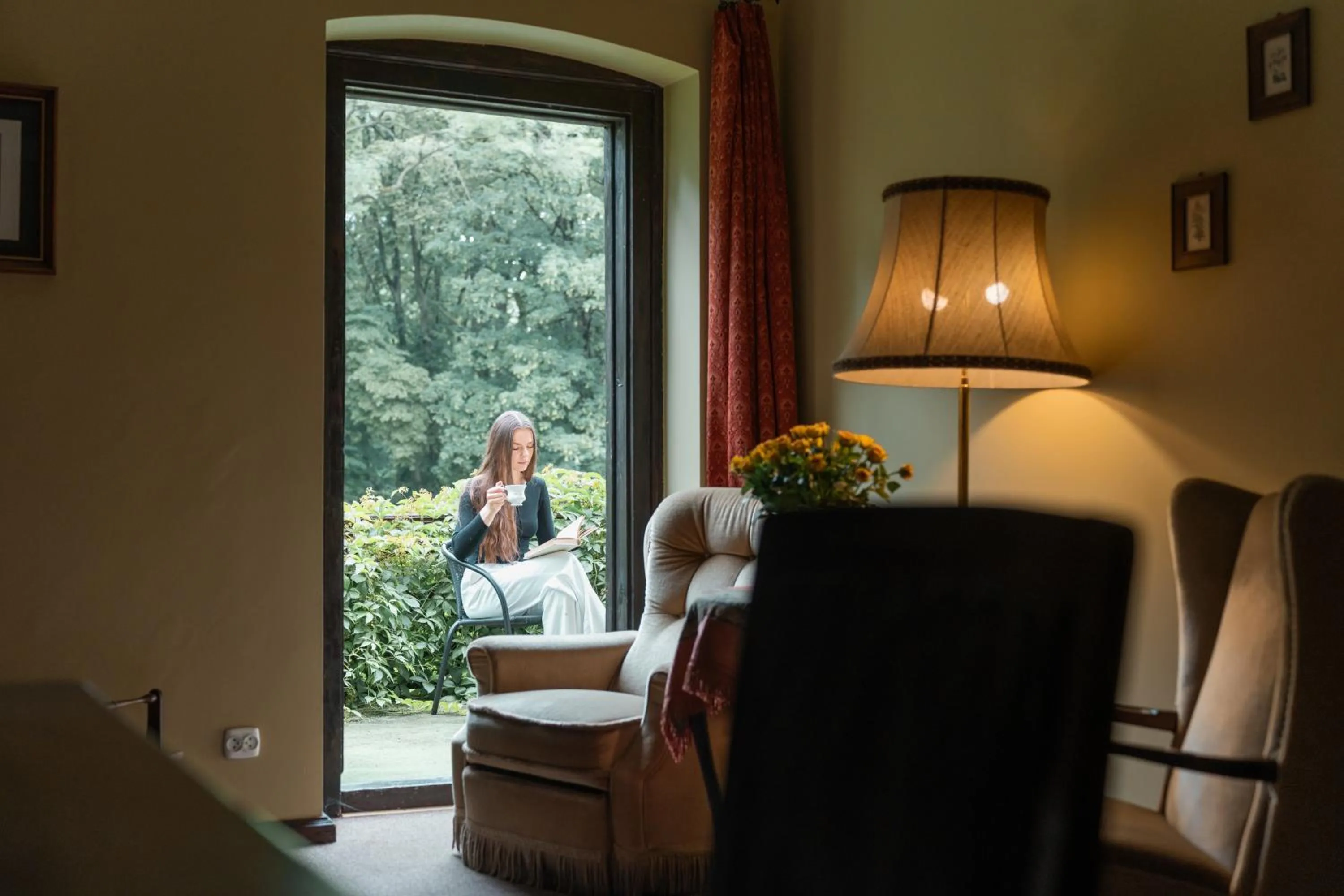 Double Room - single occupancy in Pałac Baborówko