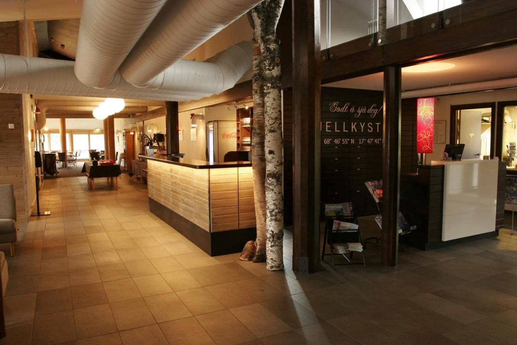 Lobby or reception in Fjellkysten