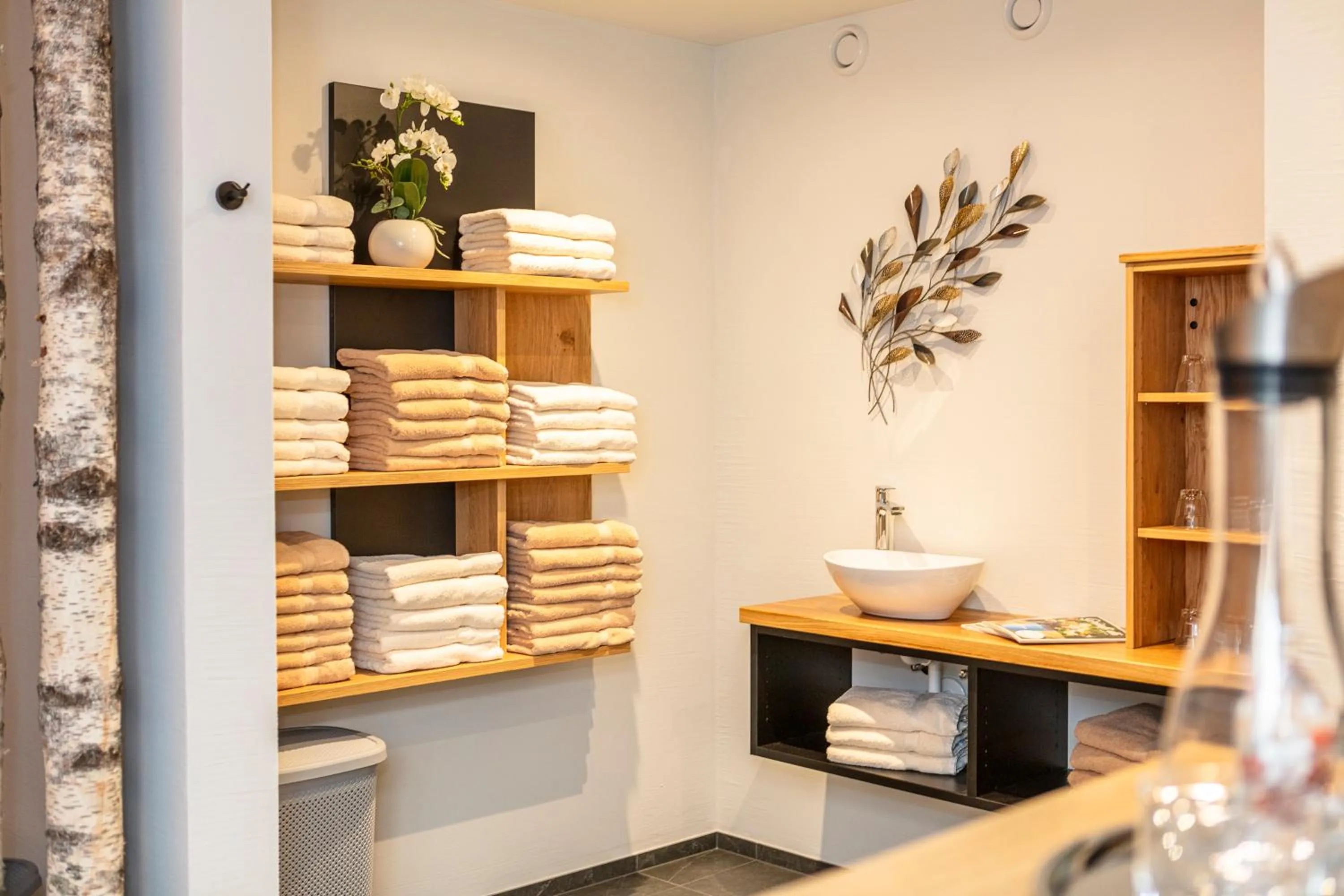 Sauna in Frühstückshotel Birkenhof