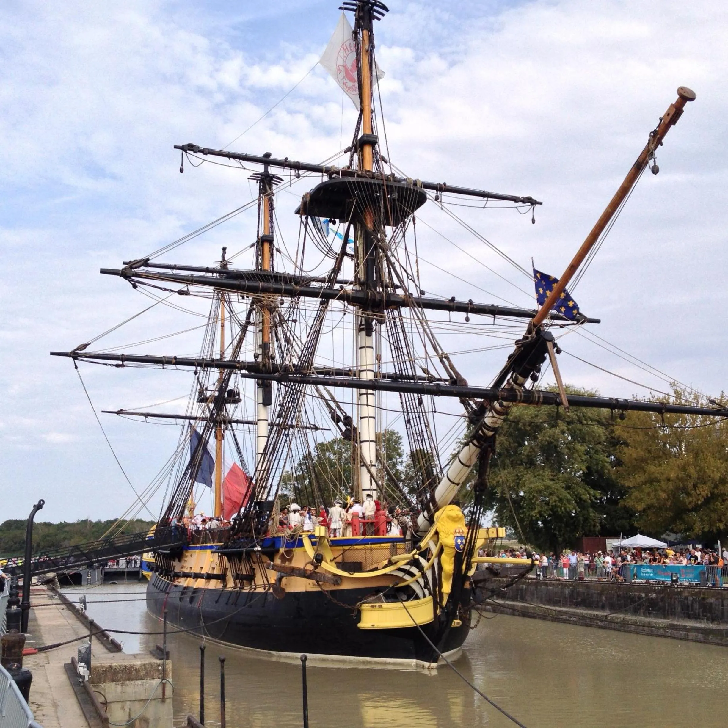 Nearby landmark in Logis Hôtel Lafayette Rochefort France