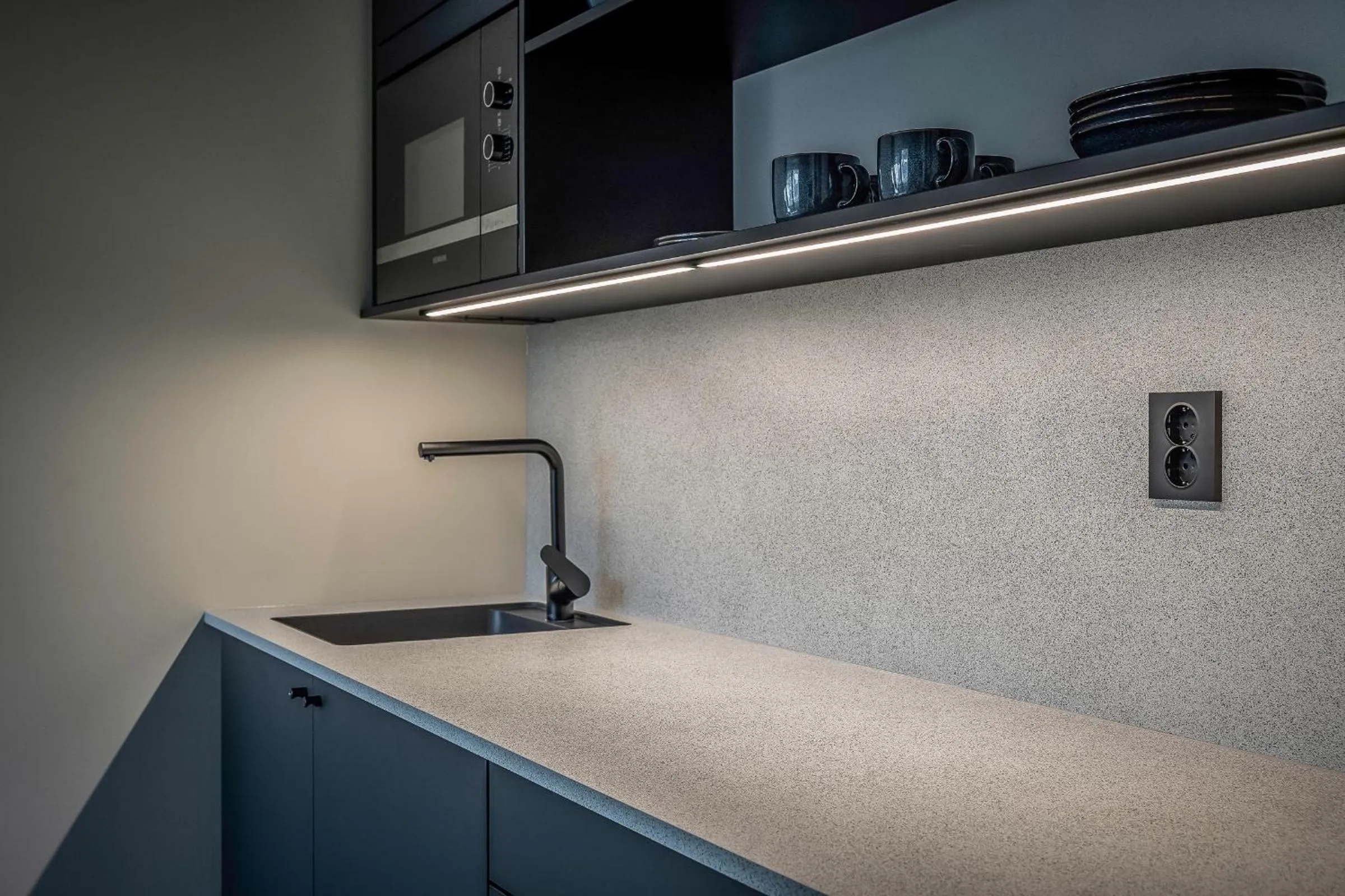 Kitchen or kitchenette in Quality Hotel Waterfront