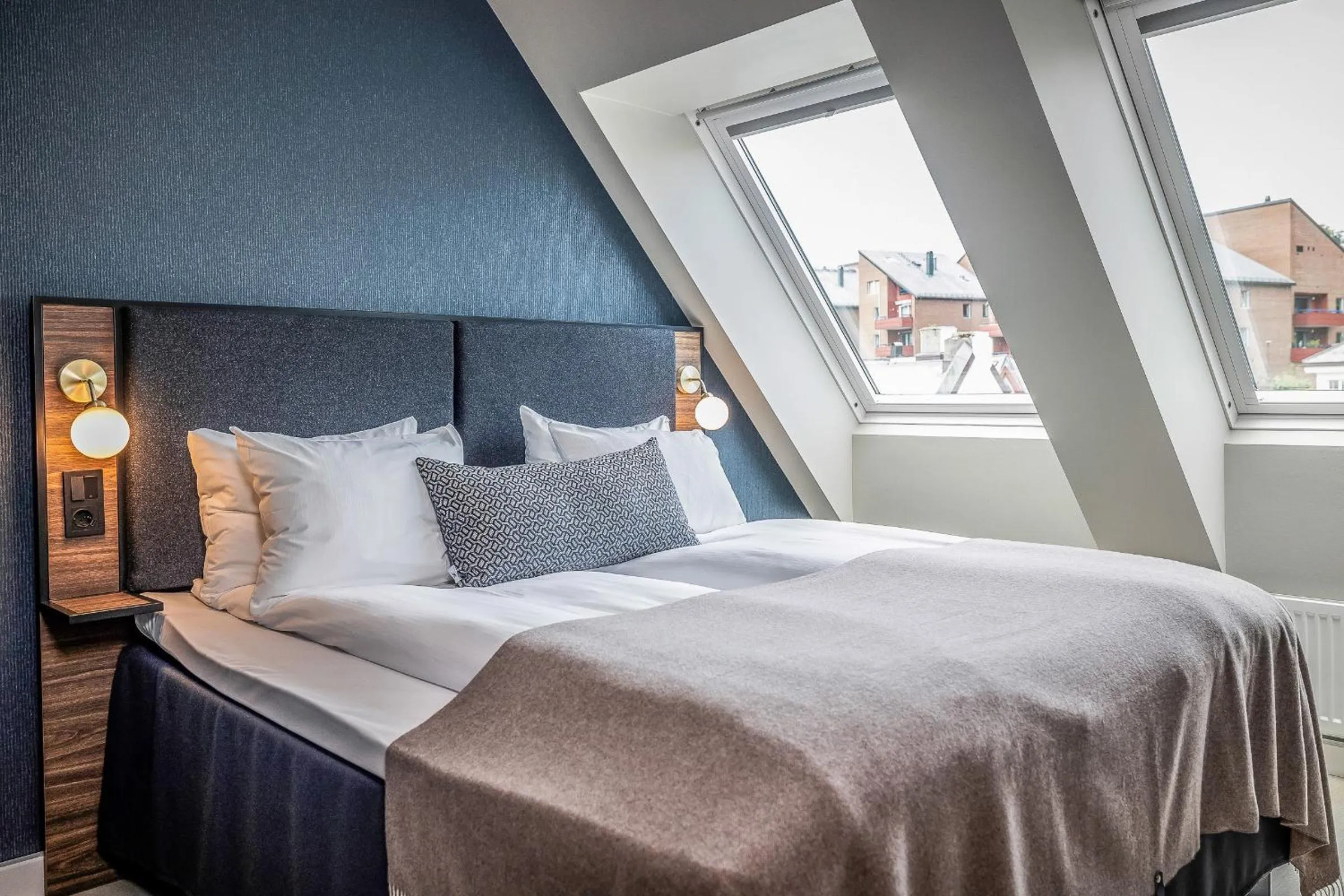 Bed in Quality Hotel Waterfront