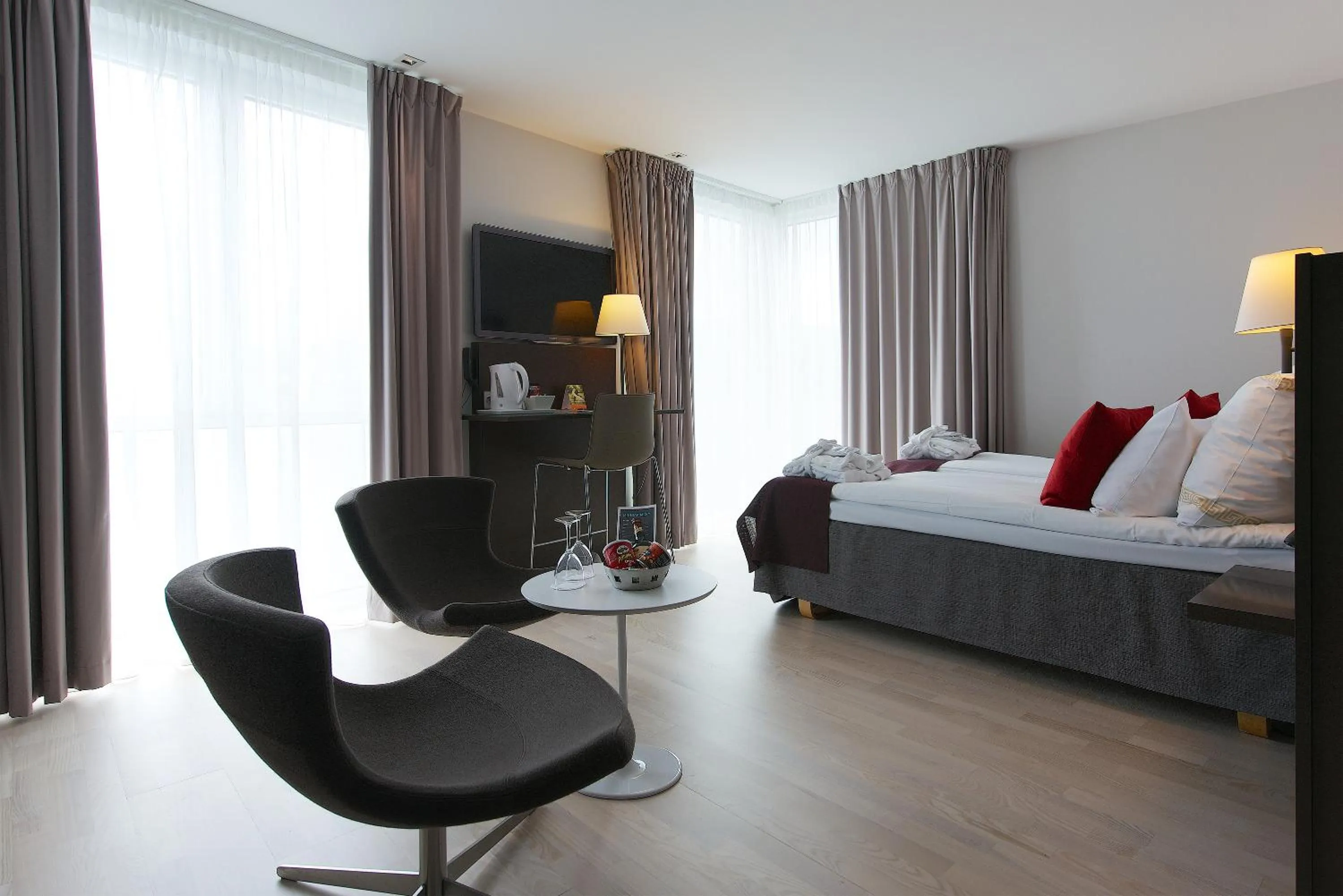 Bed in Quality Hotel Waterfront