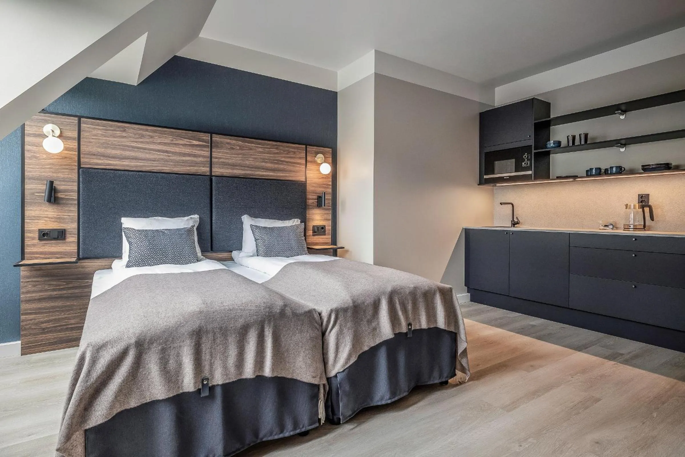 Bed in Quality Hotel Waterfront