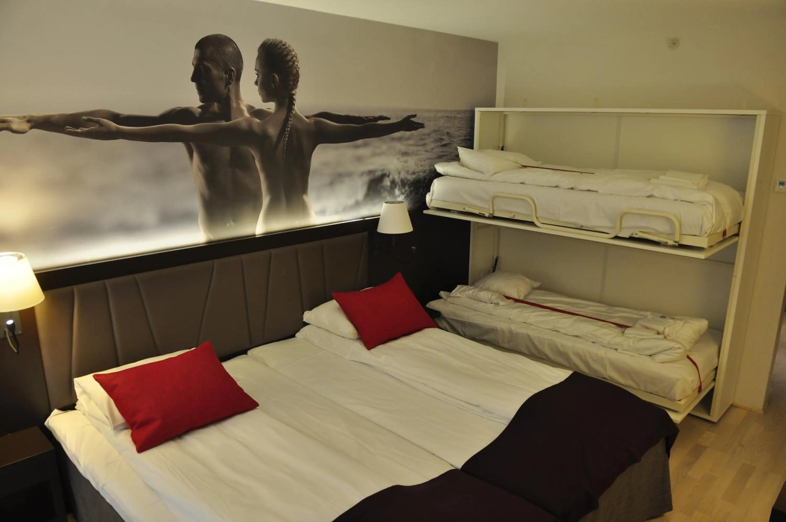 Bed in Quality Hotel Waterfront