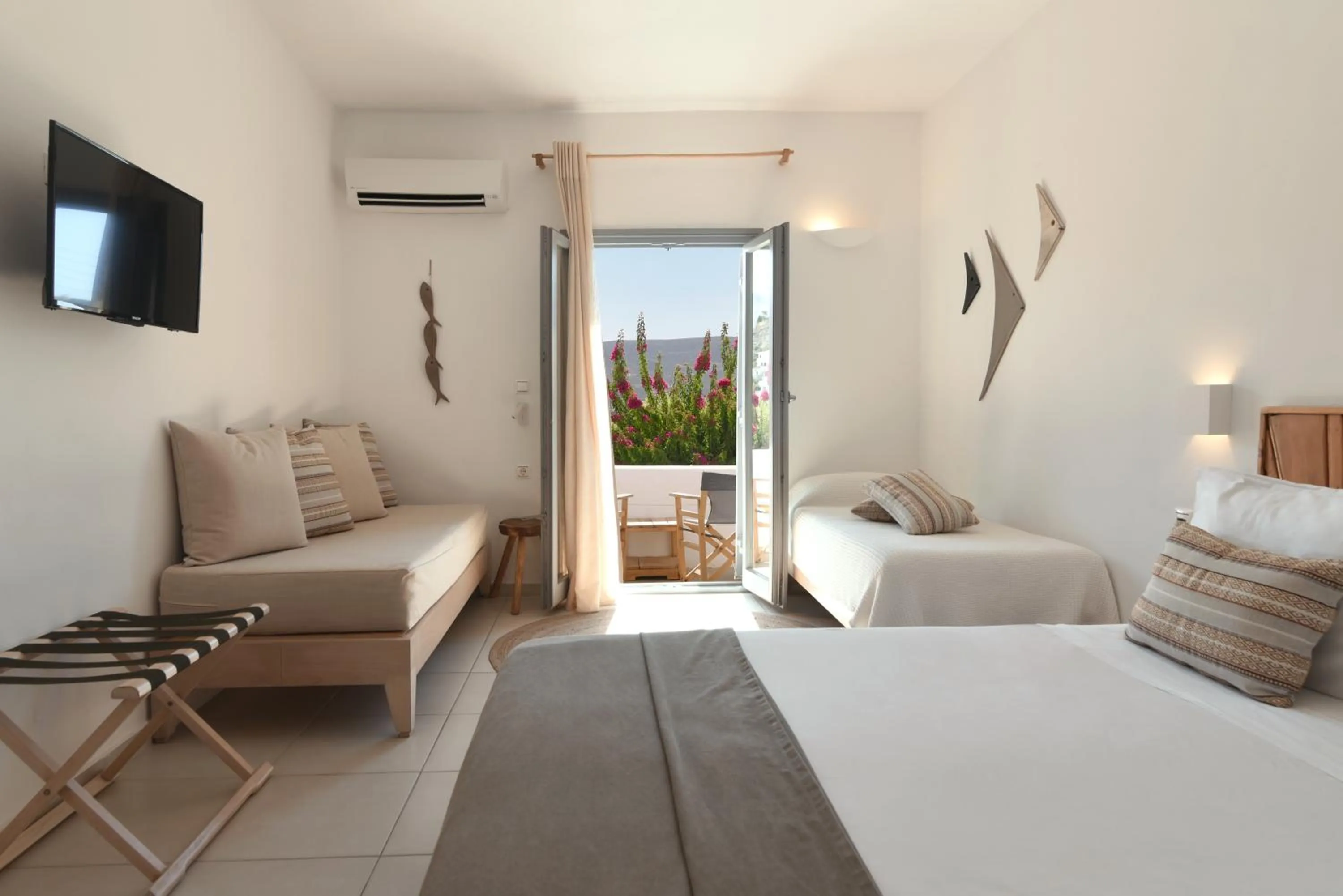 Bed in Paros Bay