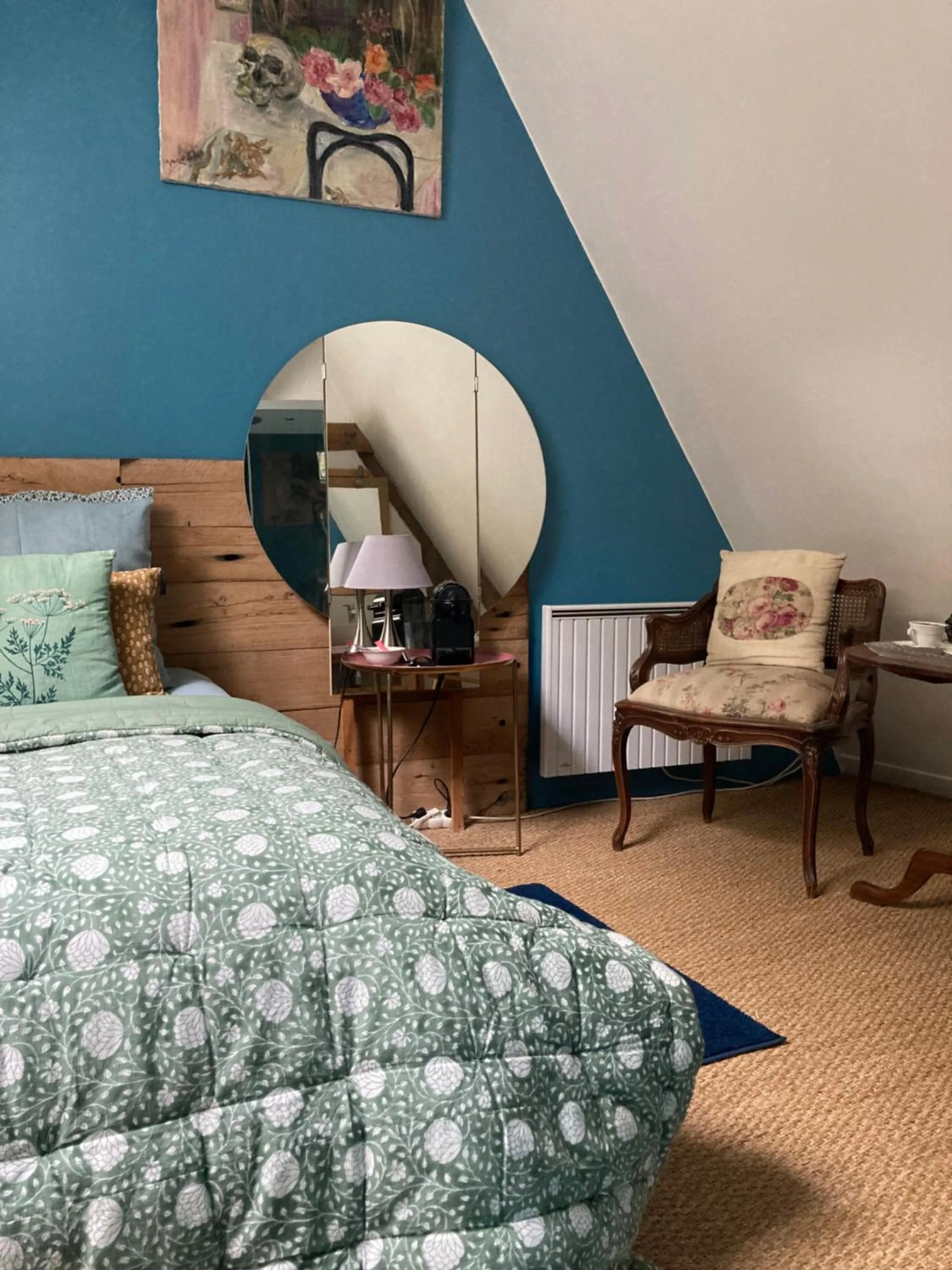 Bed in Le Pigeonnier, maison d'hôtes et Spa