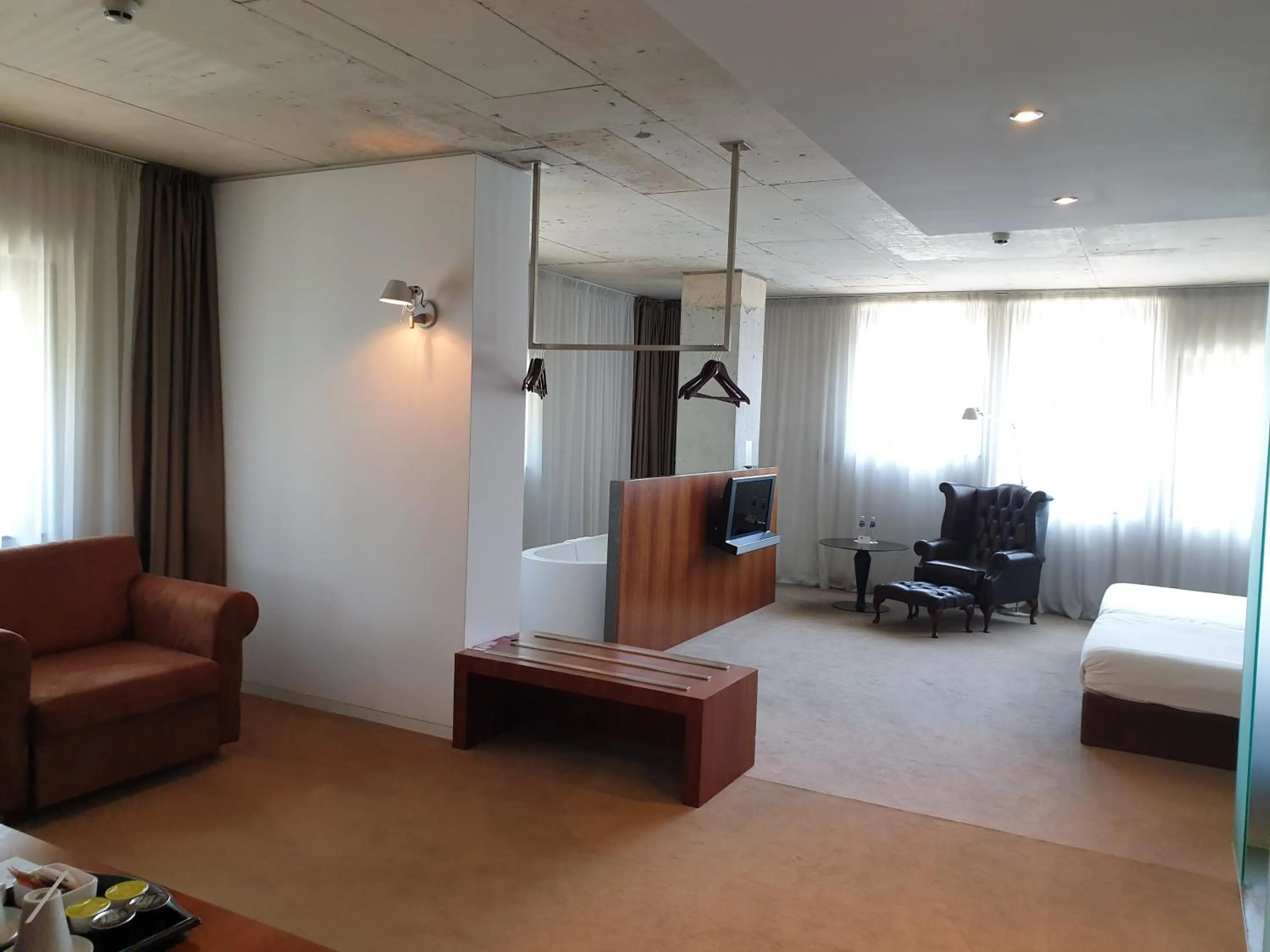 Bed in Graffit Gallery Design Hotel