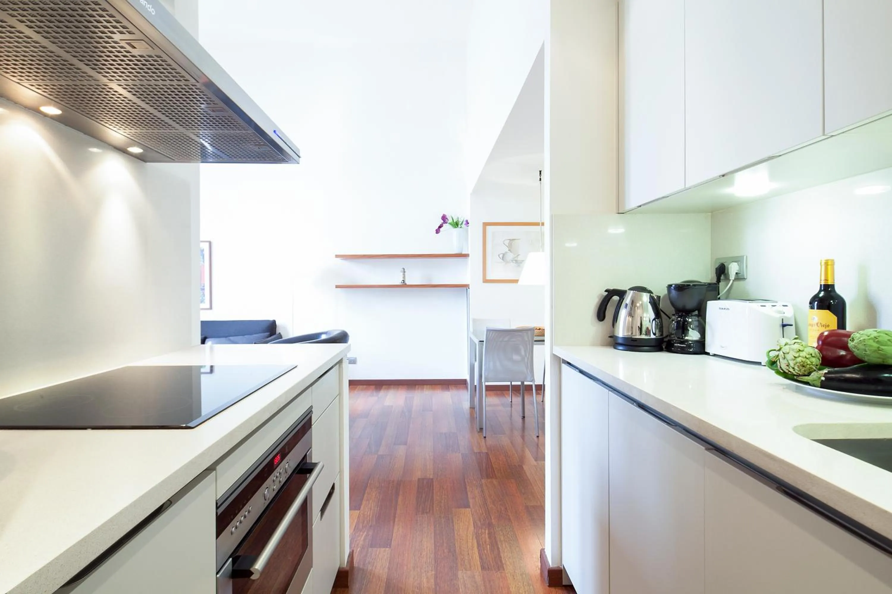 Kitchen or kitchenette in Inside Barcelona Apartments Mercat