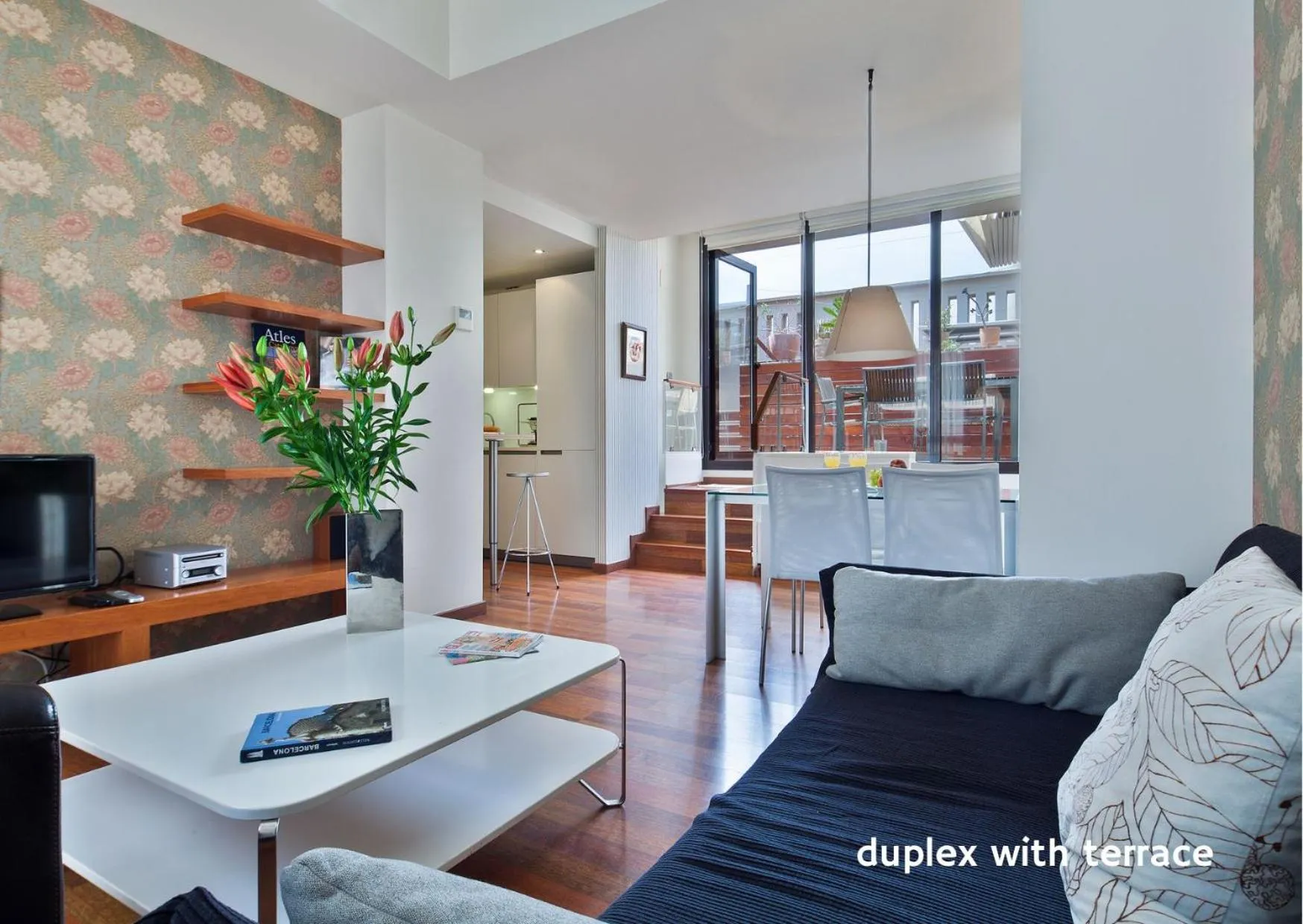 Living room in Inside Barcelona Apartments Mercat