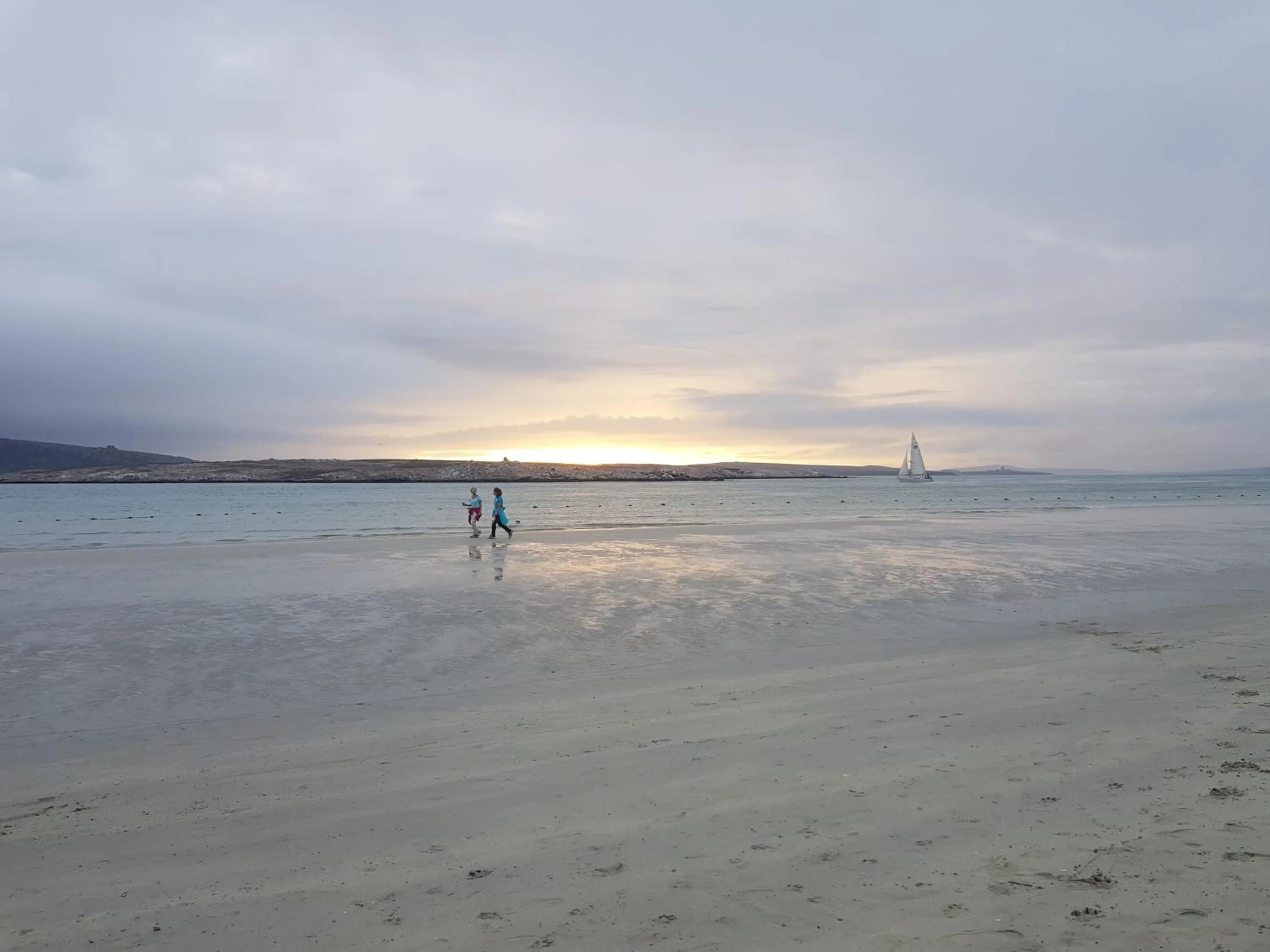 Beach in Three Feathers Cottages