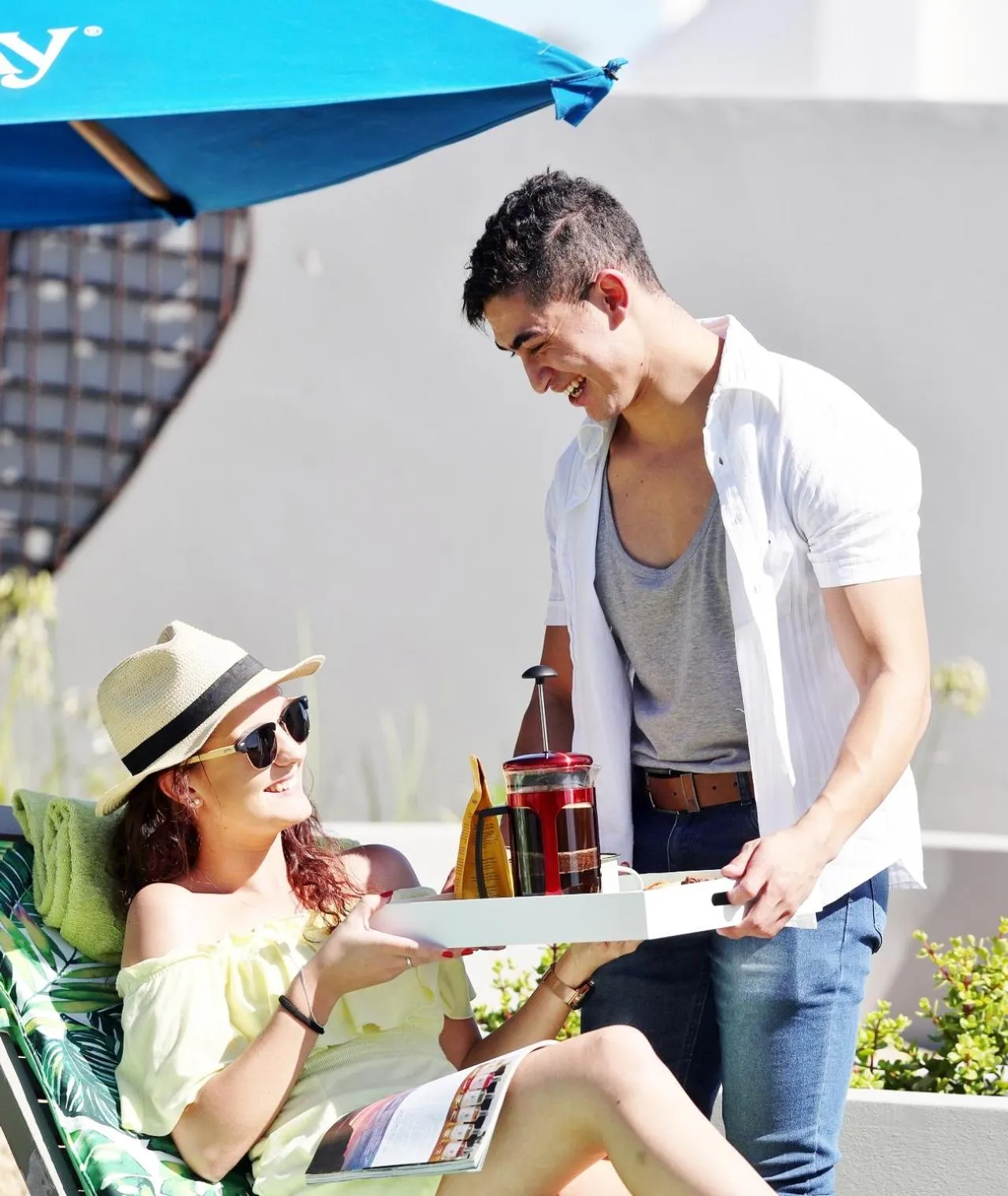 Garden in Three Feathers Cottages