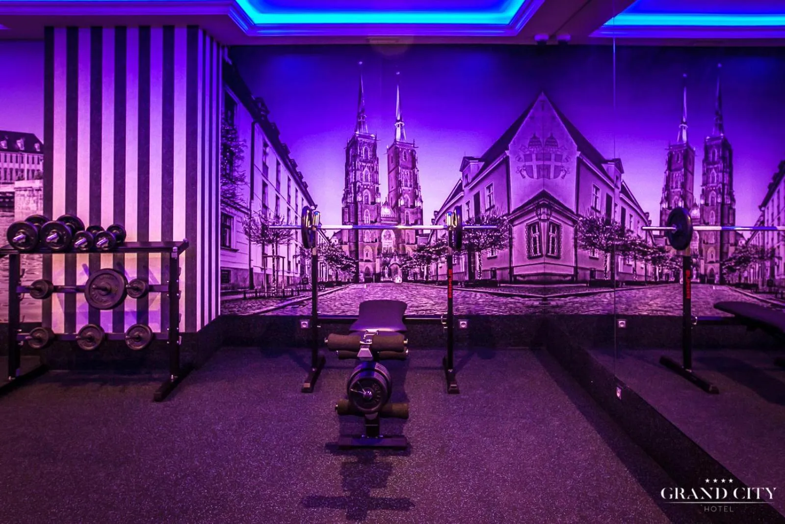 Fitness centre/facilities in Hotel Grand City Wrocław