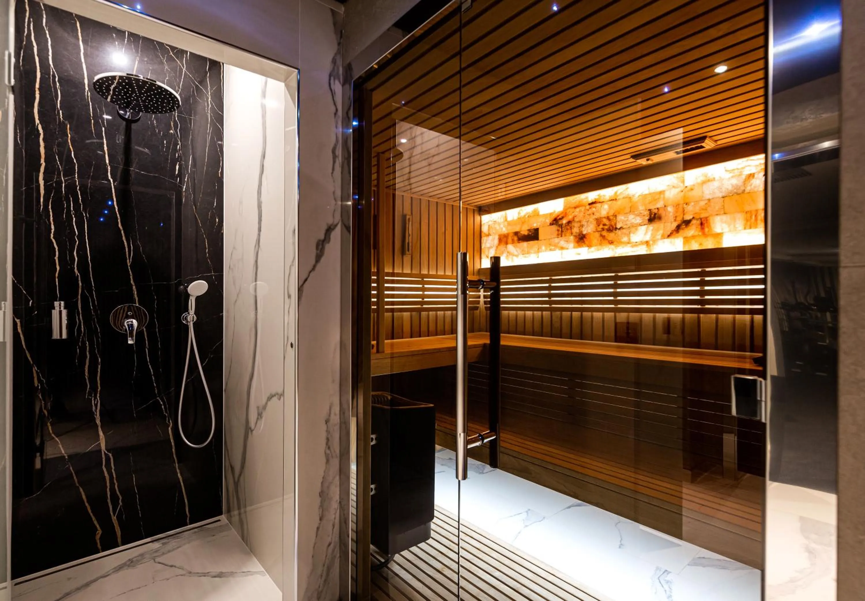 Sauna in Hotel Grand City Wrocław
