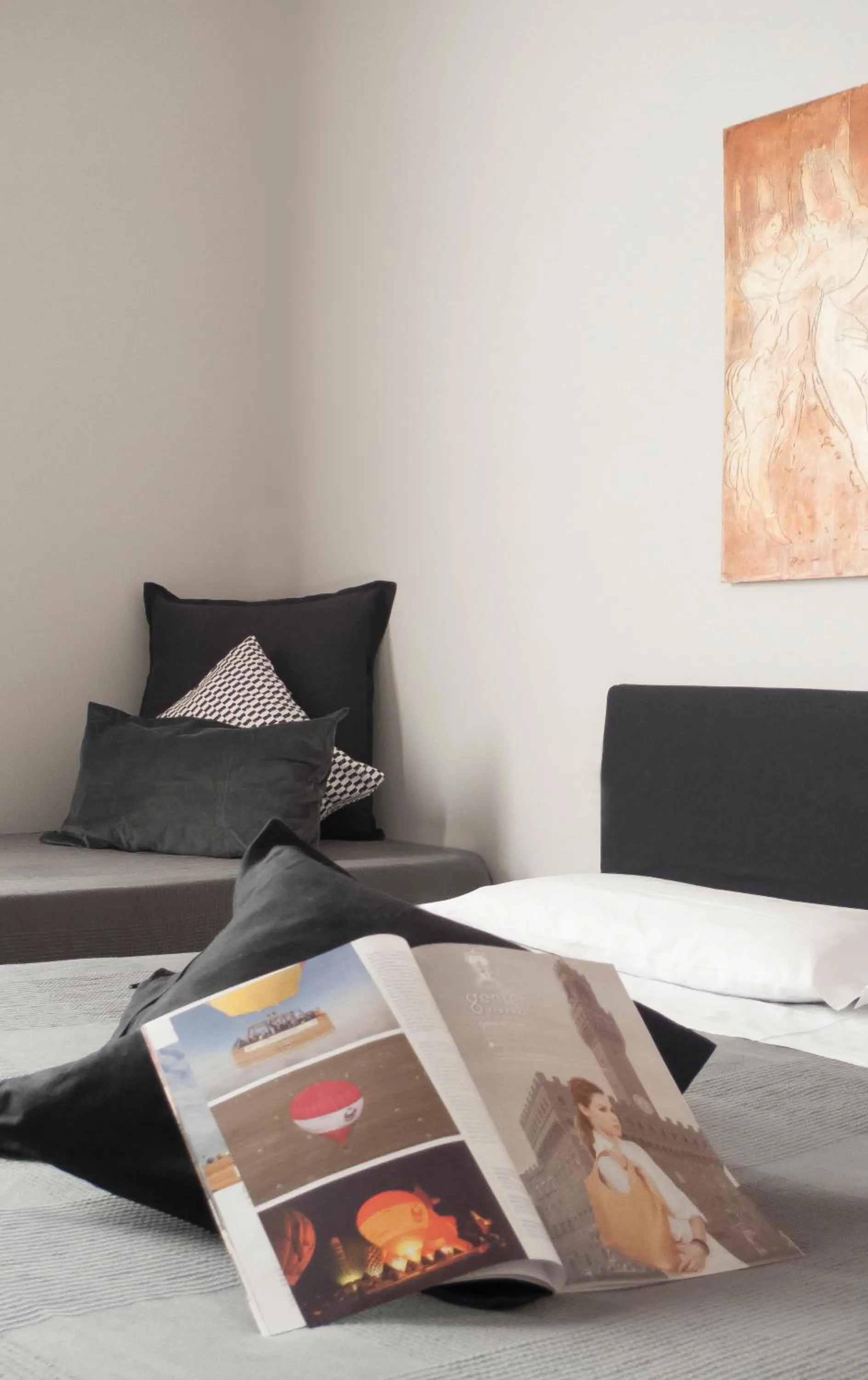 Bed in Relais Stibbert Florence