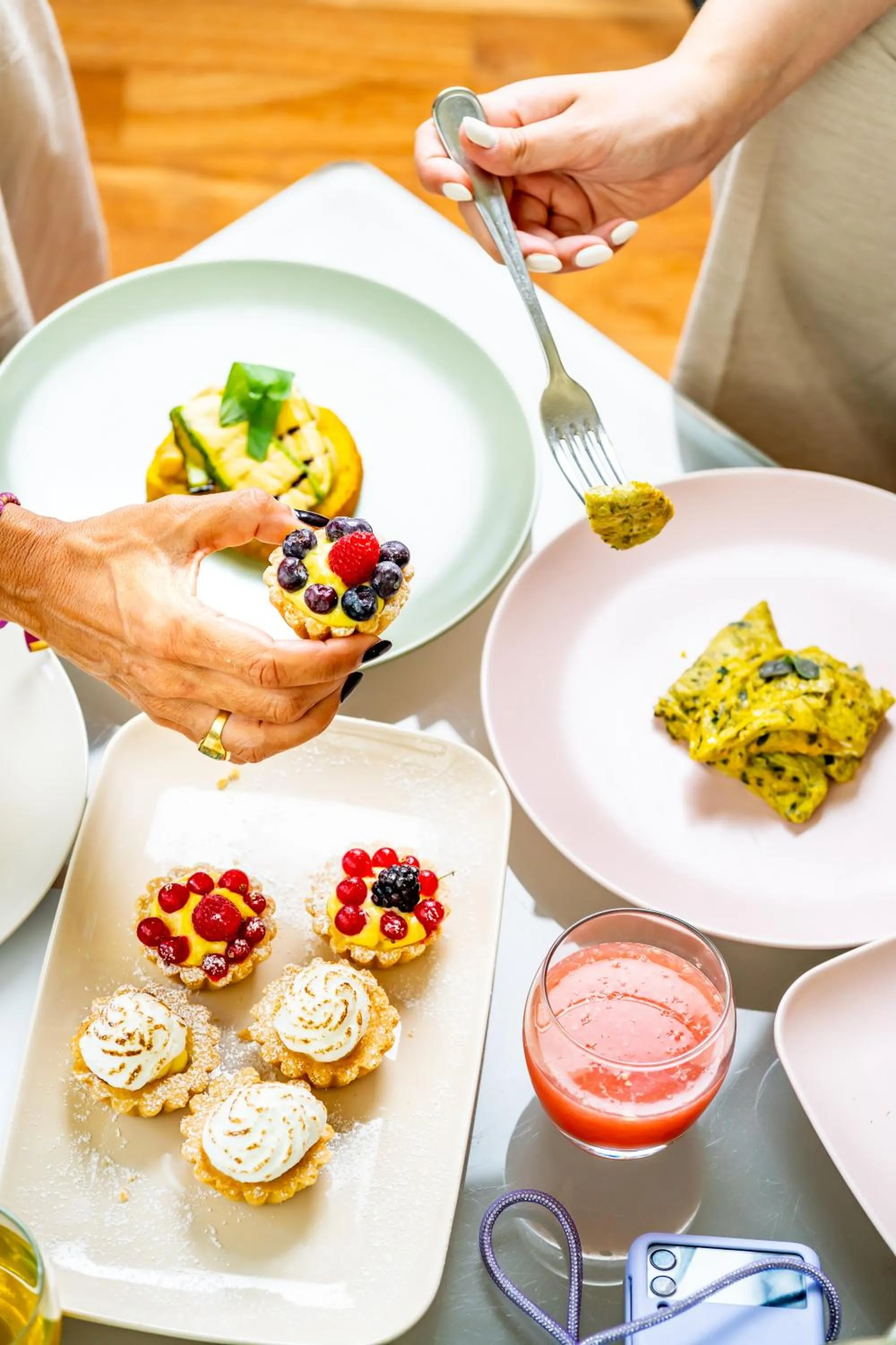 Italian breakfast in Hotel Bernard