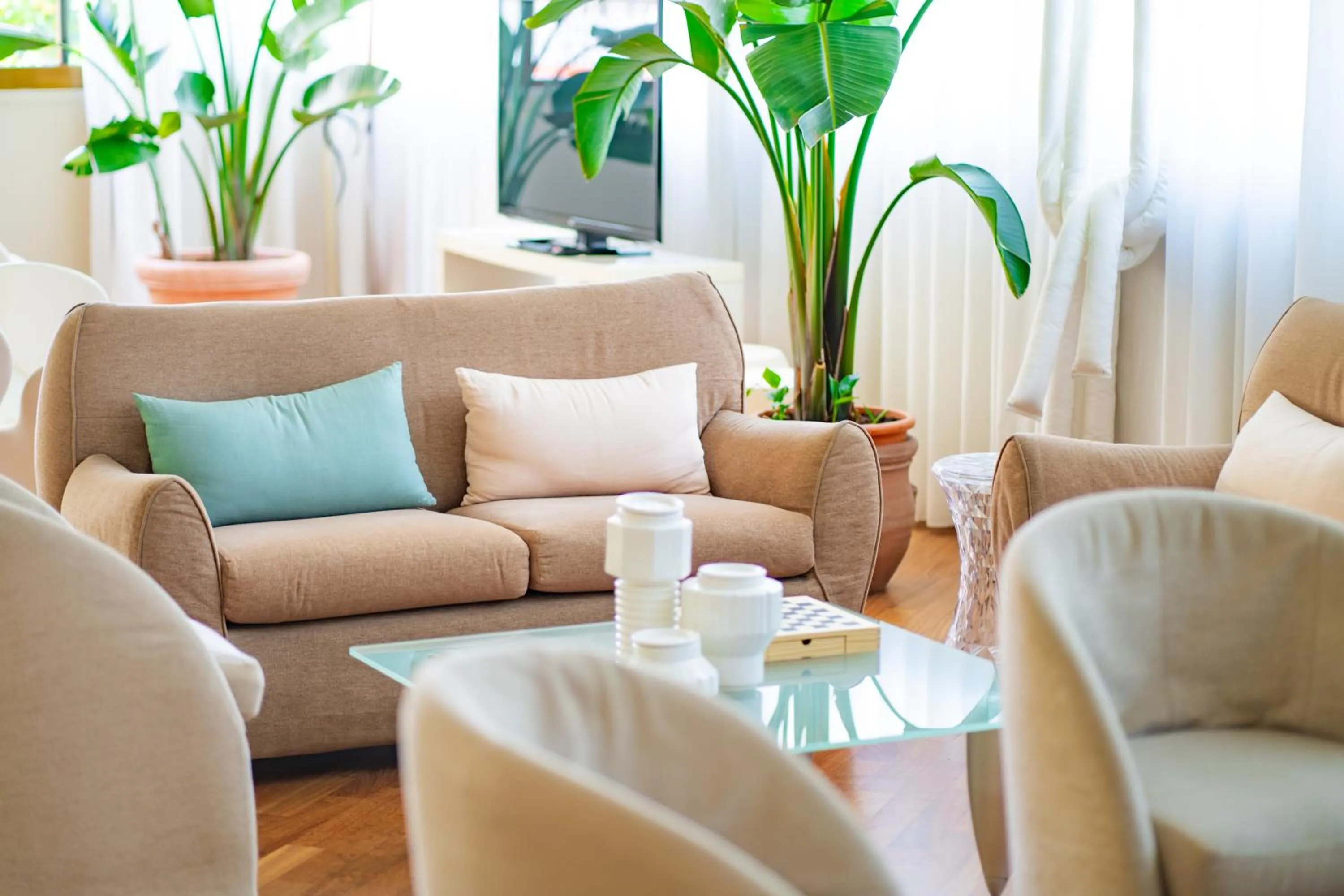 Lobby or reception in Hotel Bernard