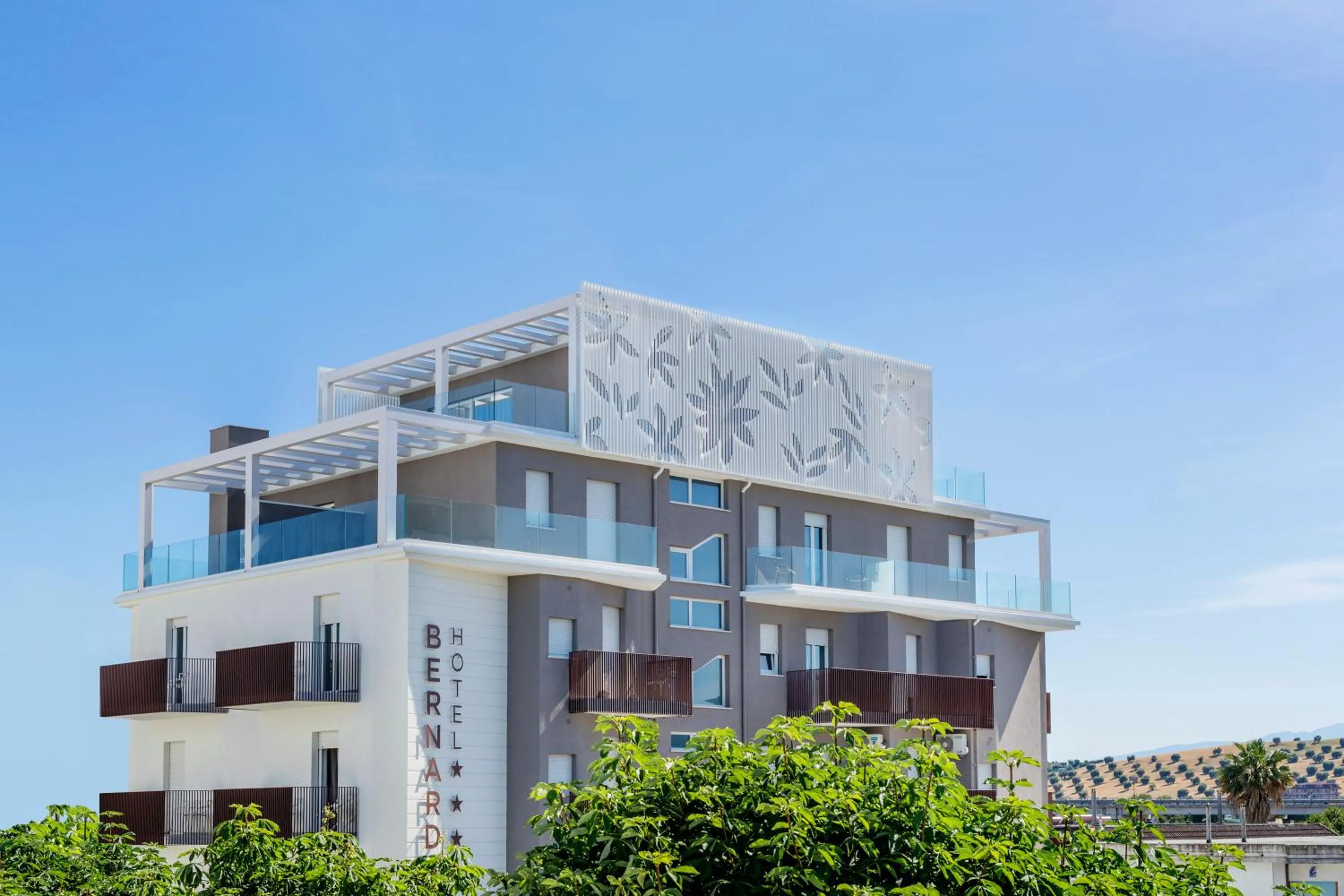 Property building in Hotel Bernard