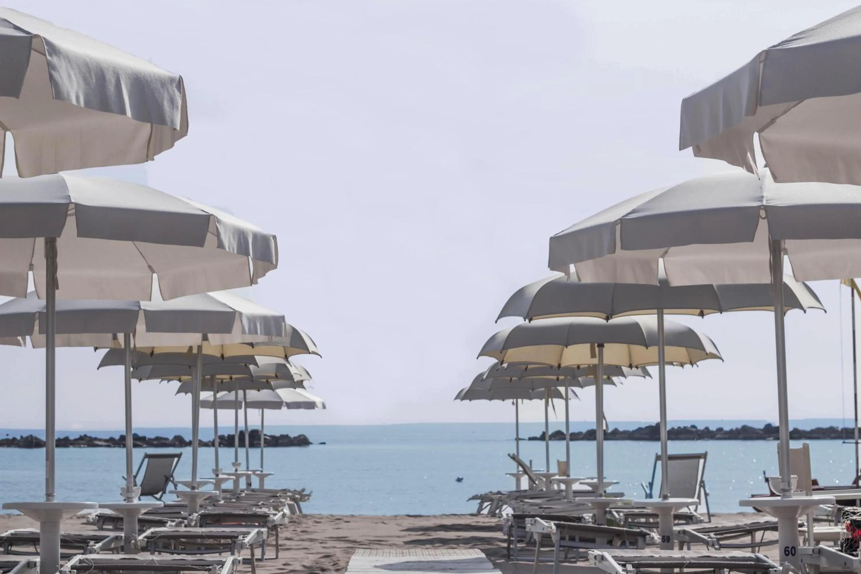 Beach in Hotel Bernard