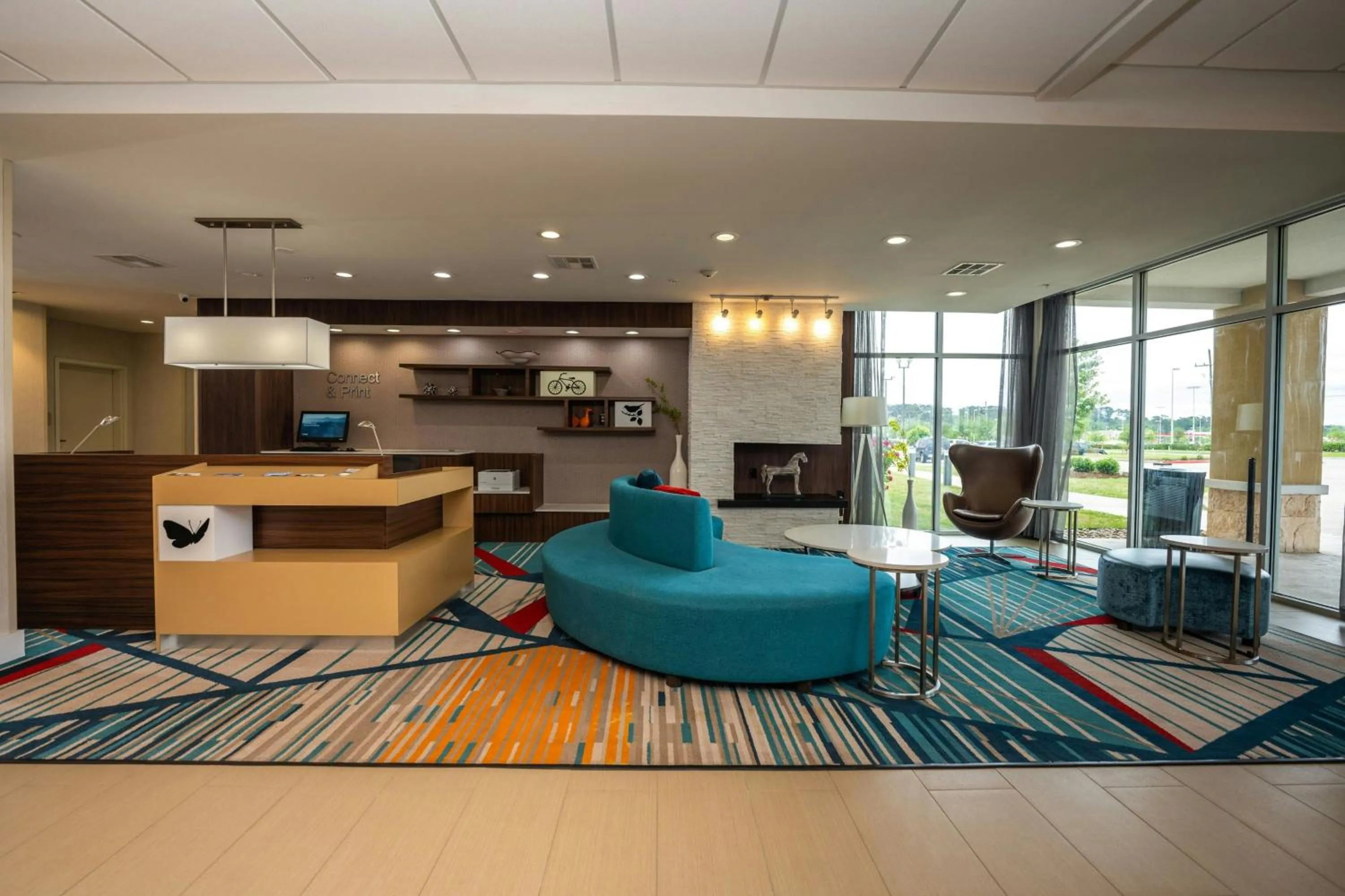 Lobby or reception in Fairfield Inn & Suites by Marriott Huntsville