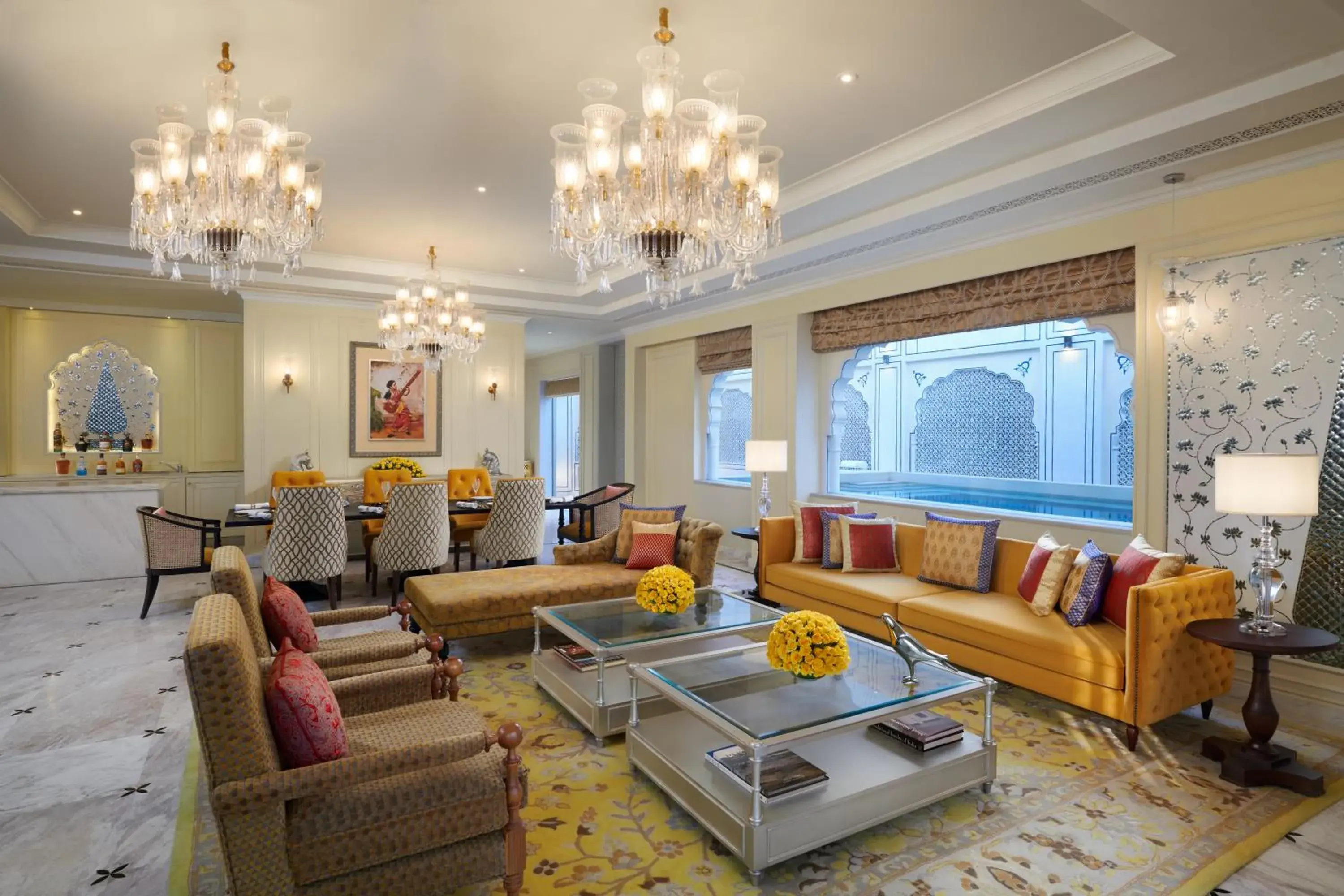 Maharajah Suite in The Leela Palace Jaipur Maharajah Suite in The Leela Palace Jaipur